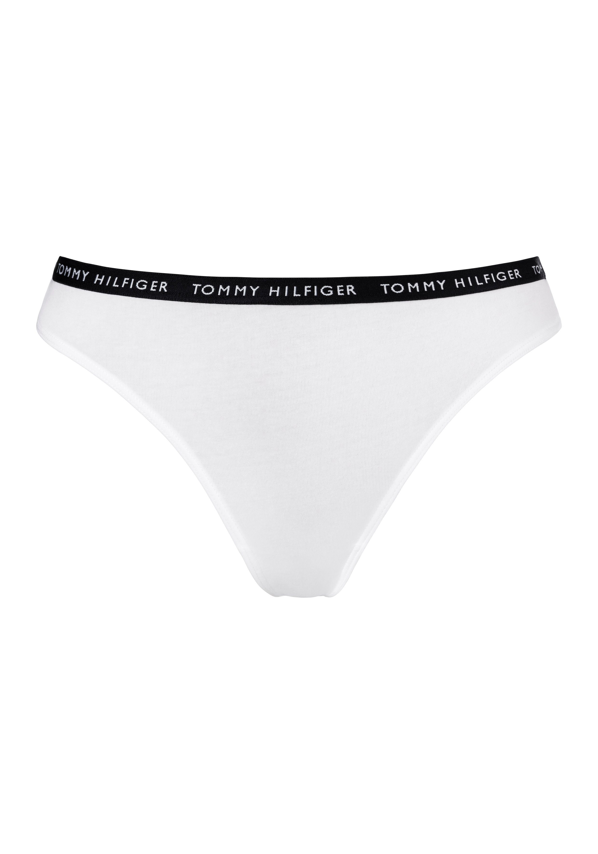 Tommy Hilfiger Underwear Slip met smalle logoboord (3 stuks)