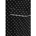 lascana nachthemd in klassiek model met knoopsluiting zwart