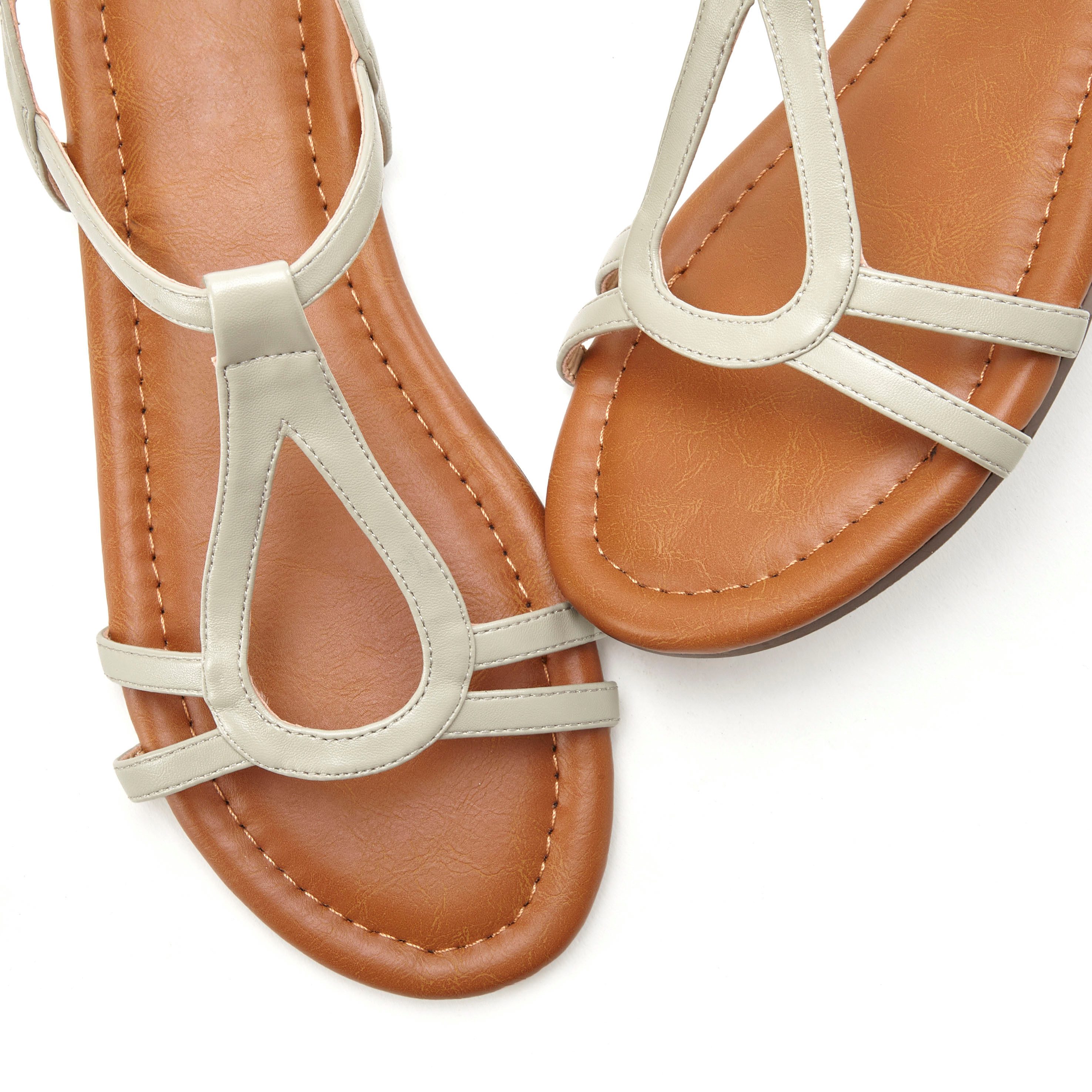 Vivance Sandalen Zomerschoen Sandalette, zomerschoen met verfijnde bandjes VEGAN