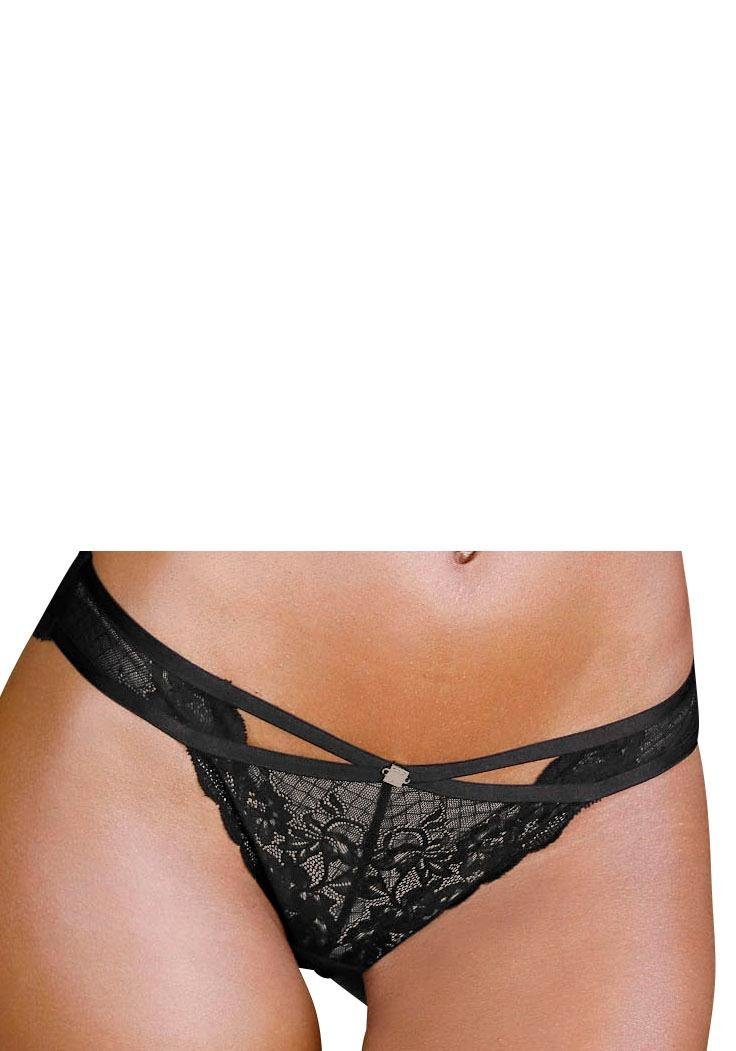 Jette Joop Rio-slip met decoratieve sierbandjes