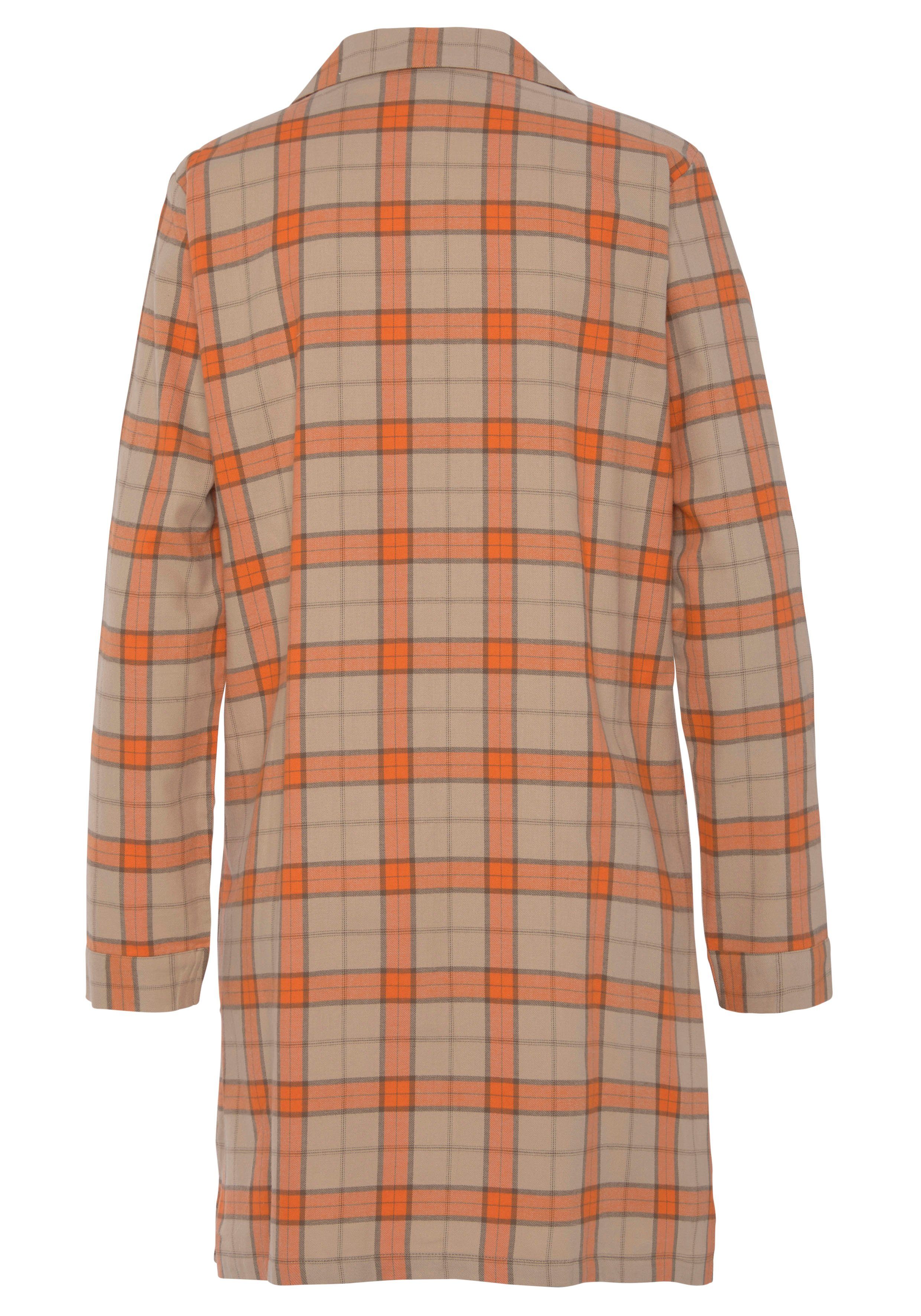 Vivance Dreams Nachthemd van knuffelzacht flanel