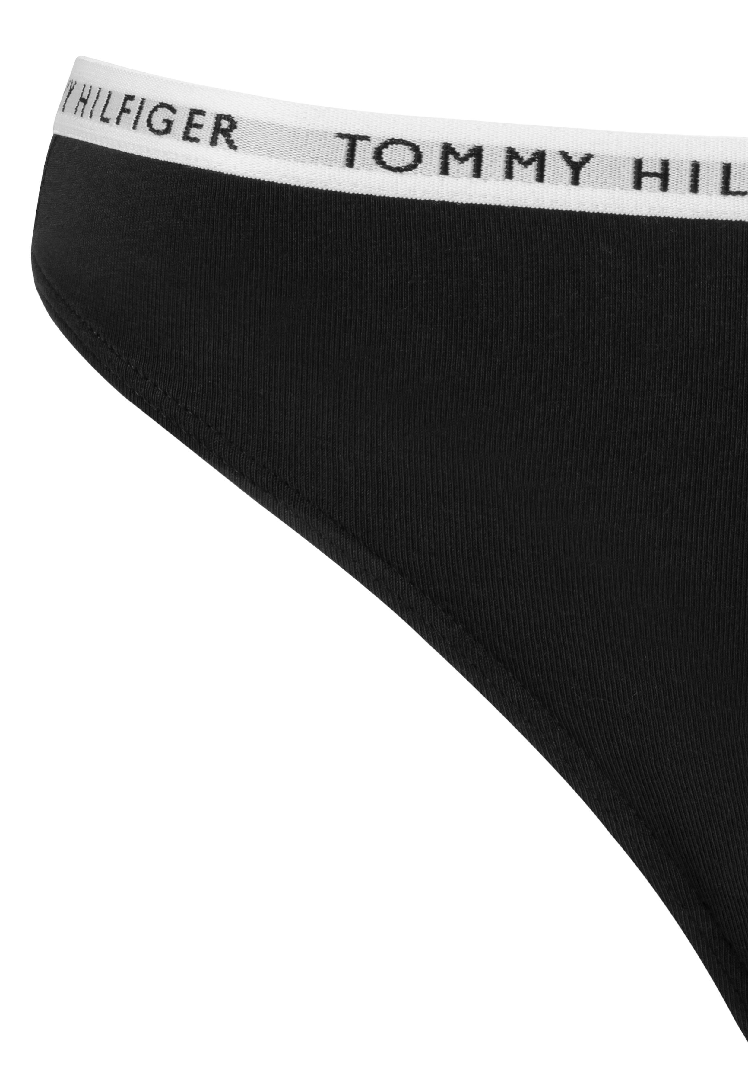 Tommy Hilfiger Underwear Slip met smalle logoboord (3 stuks)