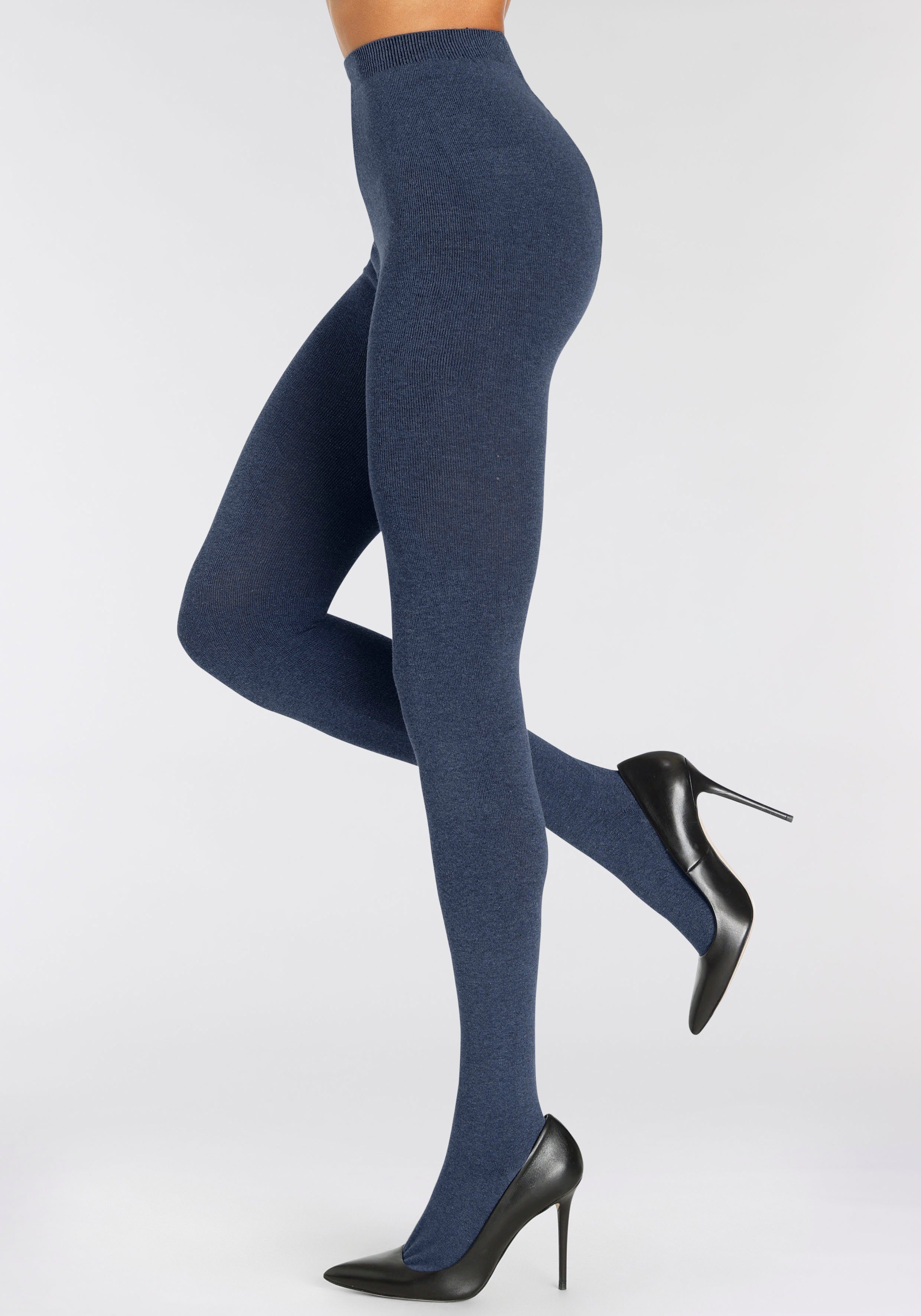 Lascana Maillot in een aangename katoenmix (2 stuks)