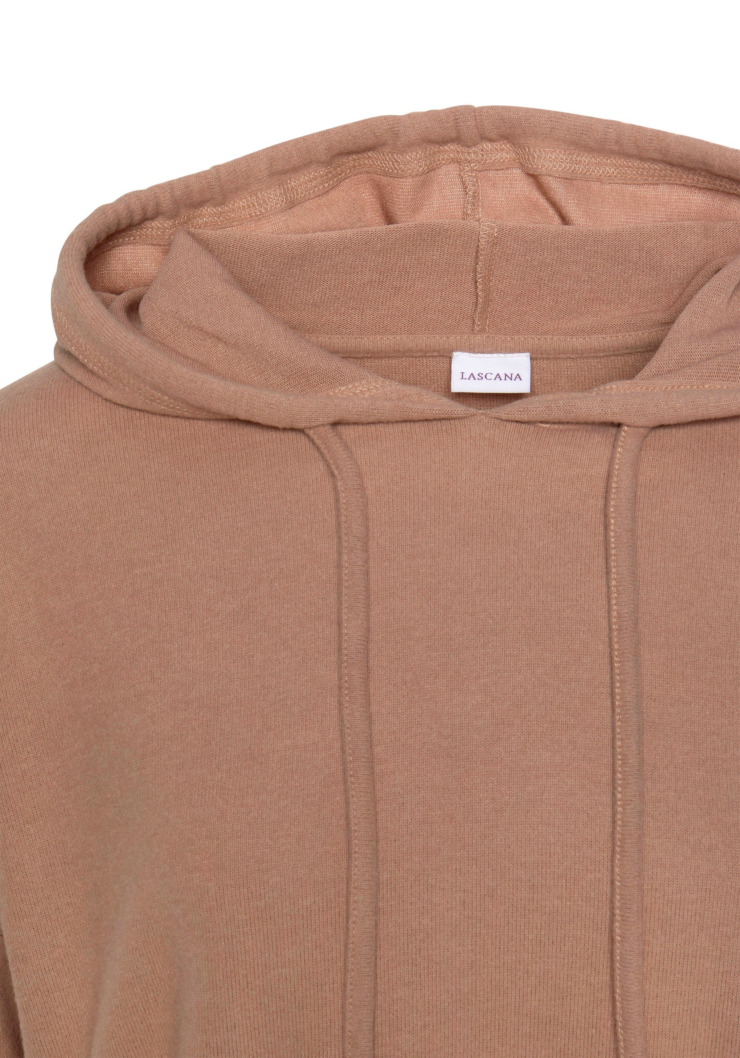 Lascana Capuchontrui Loungetop in casual vorm, loungewear