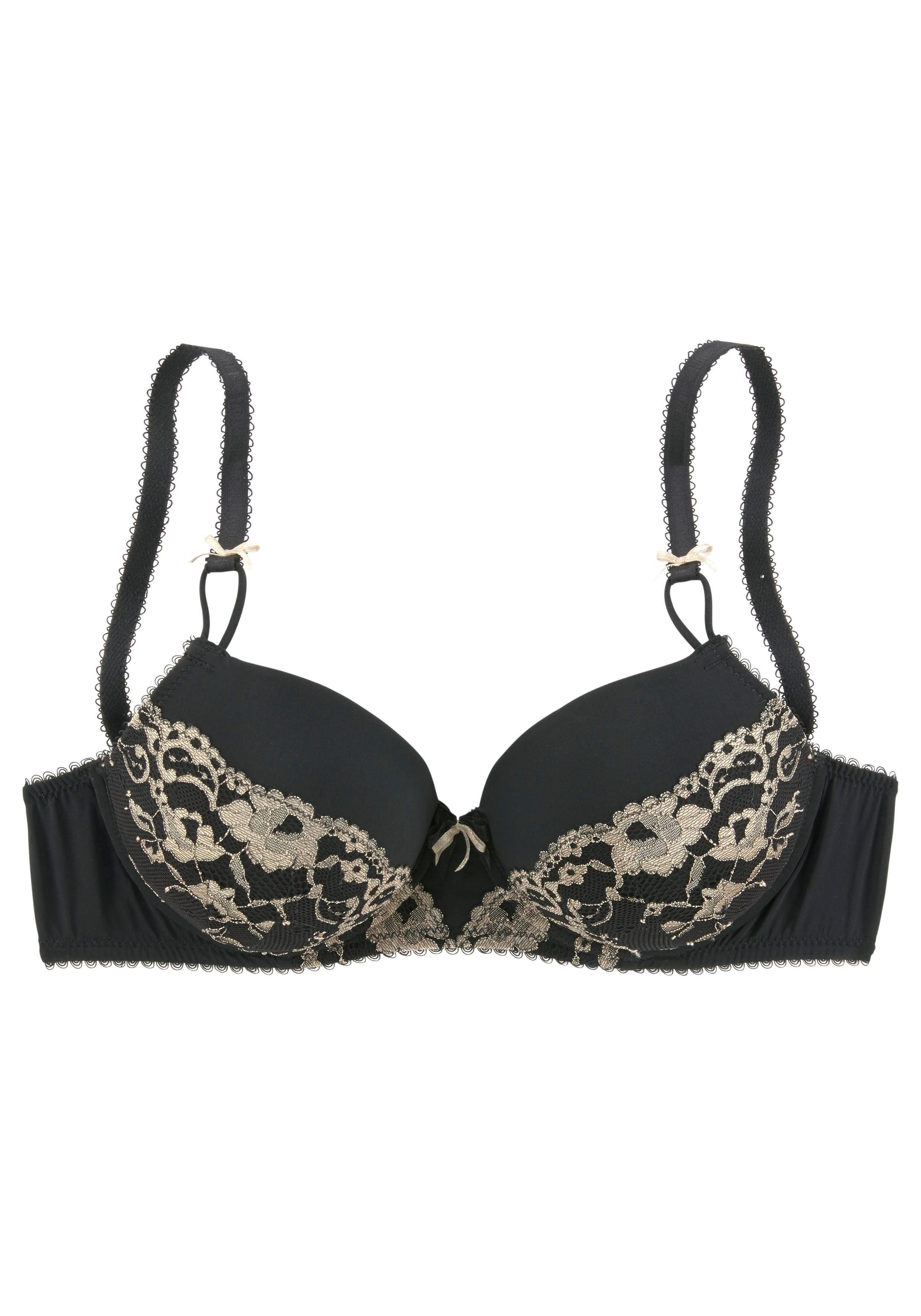 Lascana Bh met steuncups Fabiola met beugel en chique kant, dessous