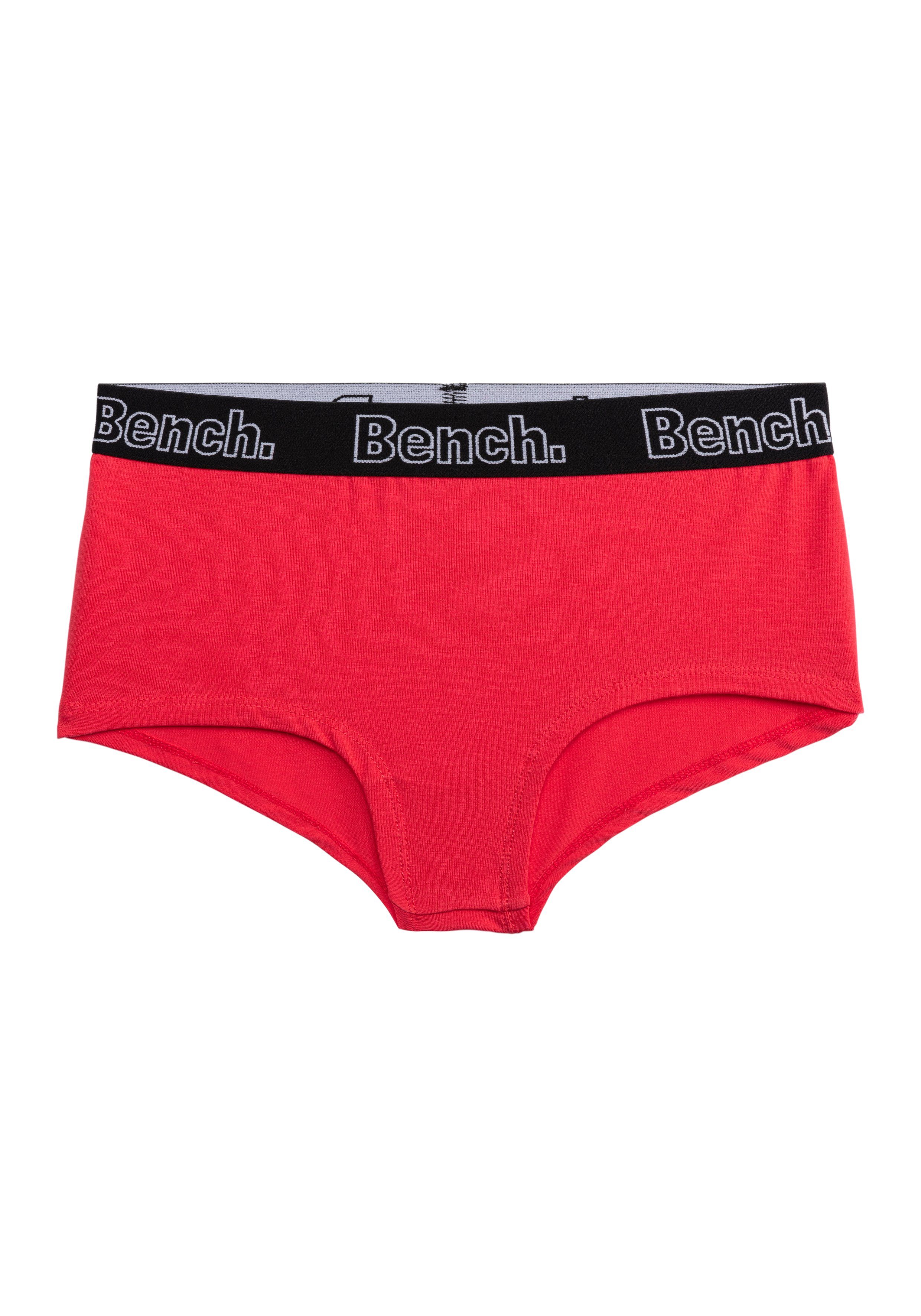 Bench. Hipster met zwarte logo-weefband (set, 3 stuks) ondergoed maat 122/128 multicolor