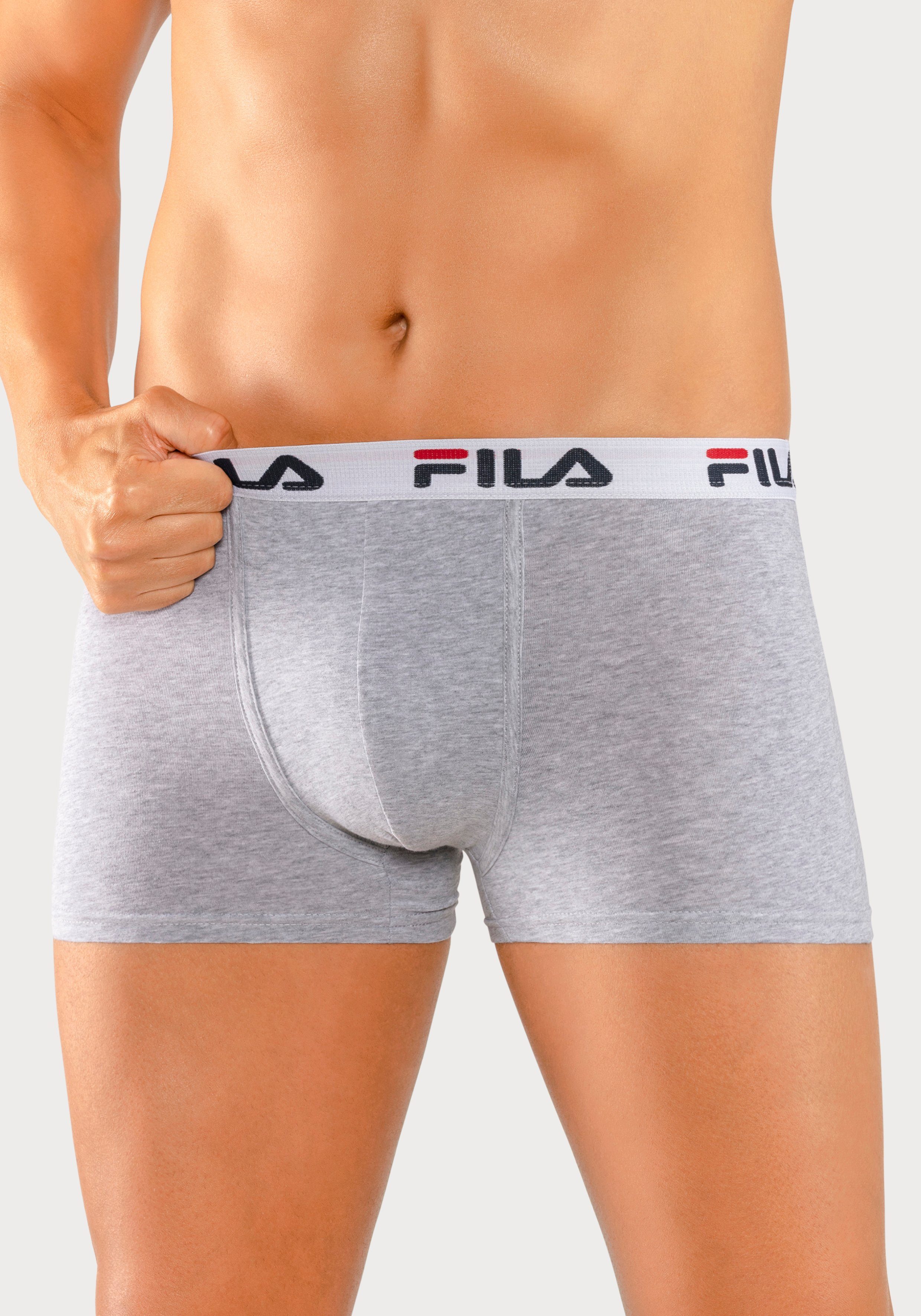 Fila Boxershort MAN BOXER SHORTS met elastische logoband (Set van 3)