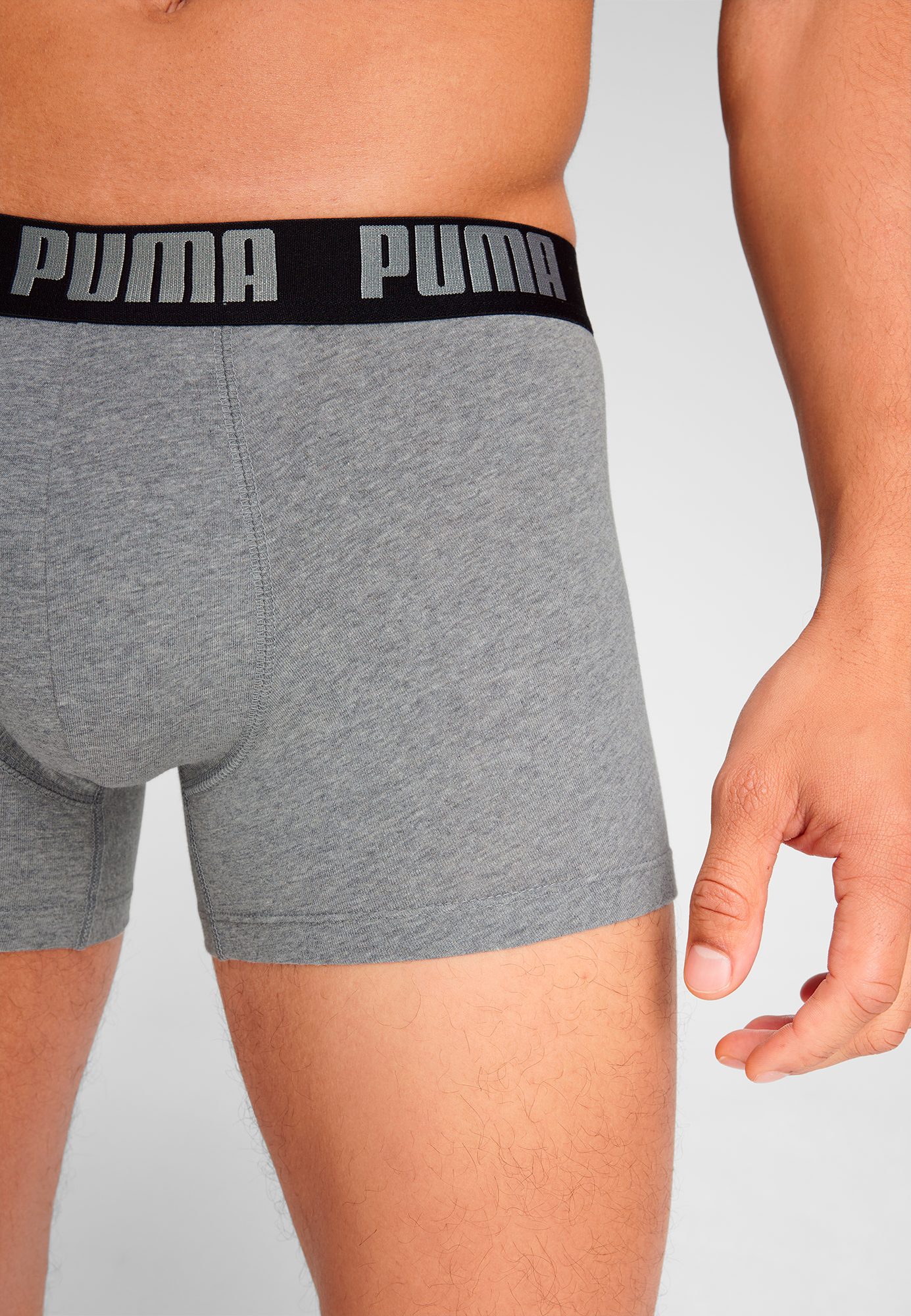 PUMA Boxershort met puma webband (2 stuks, Set van 2)