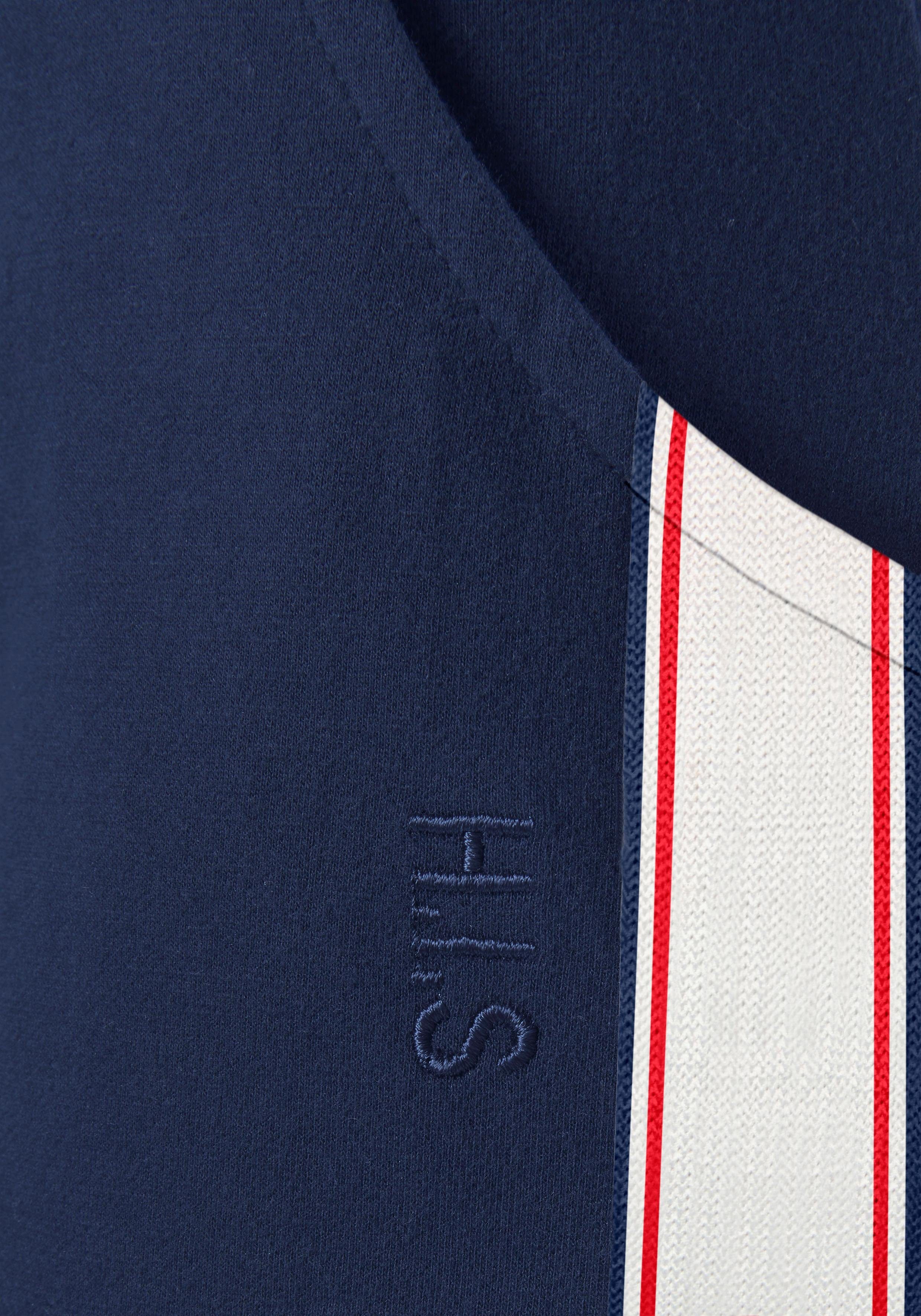 H.I.S Short met tapestrepen opzij