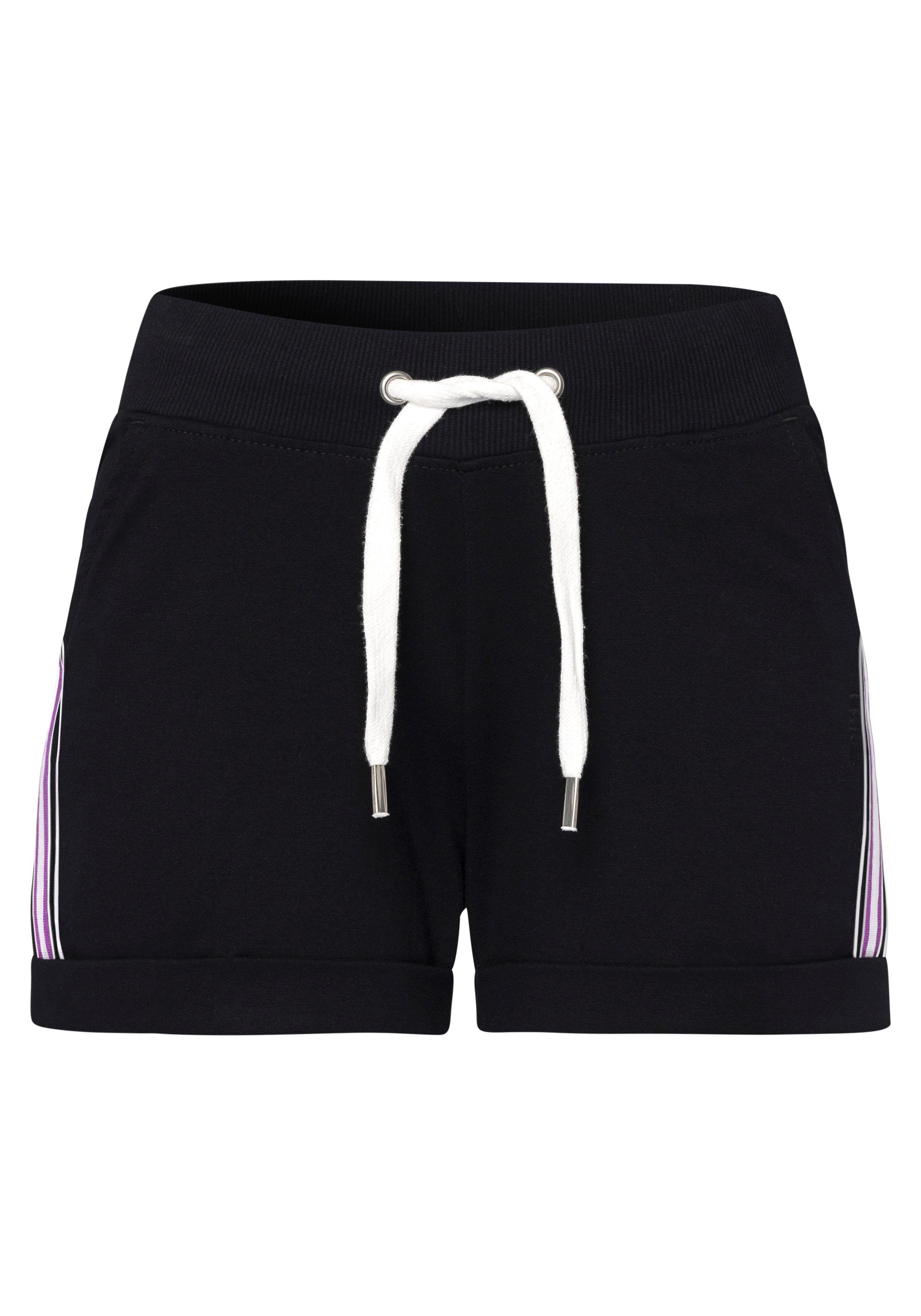 H.I.S Strandshort met tapestrepen opzij