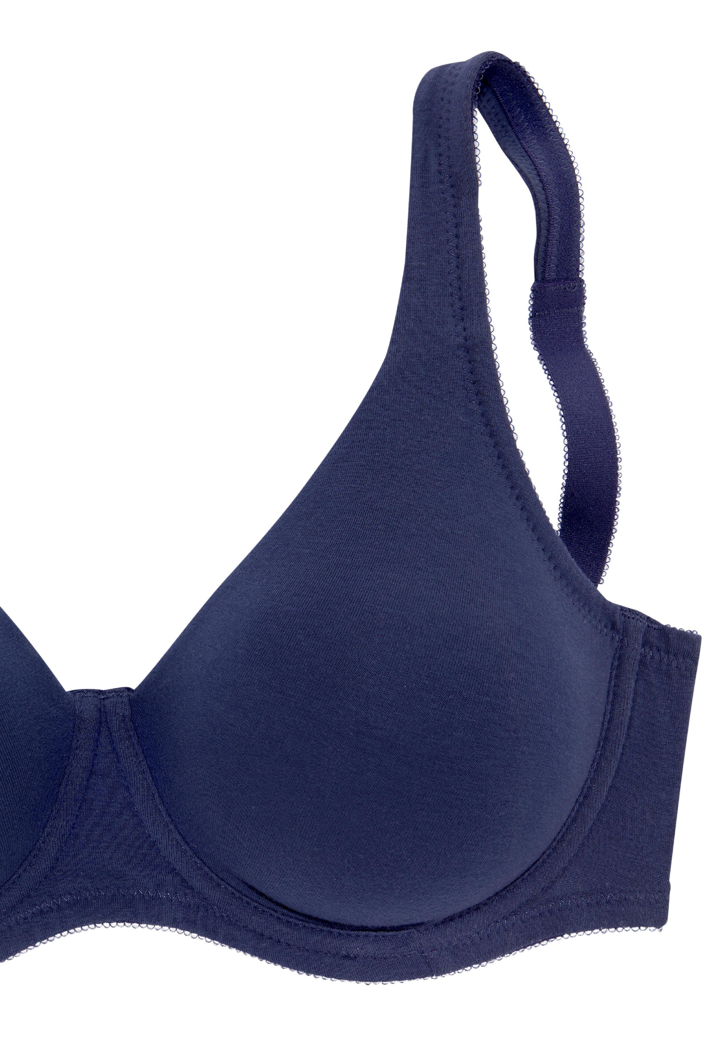 Petite fleur Minimizer-bh met beugel van katoen (Set van 2)