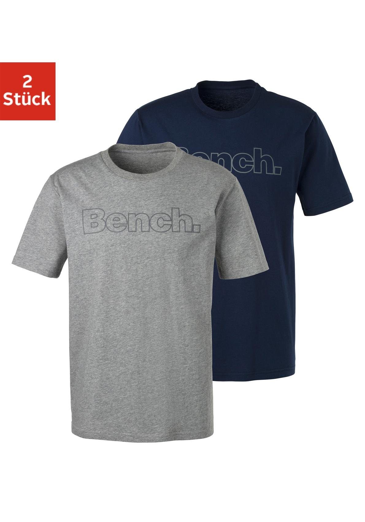 Bench. shirt met korte mouwen (set van 2)