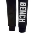 bench. sweatbroek met contrastkleurige logoprint zwart