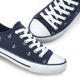 lascana sneakers met ankerprint blauw