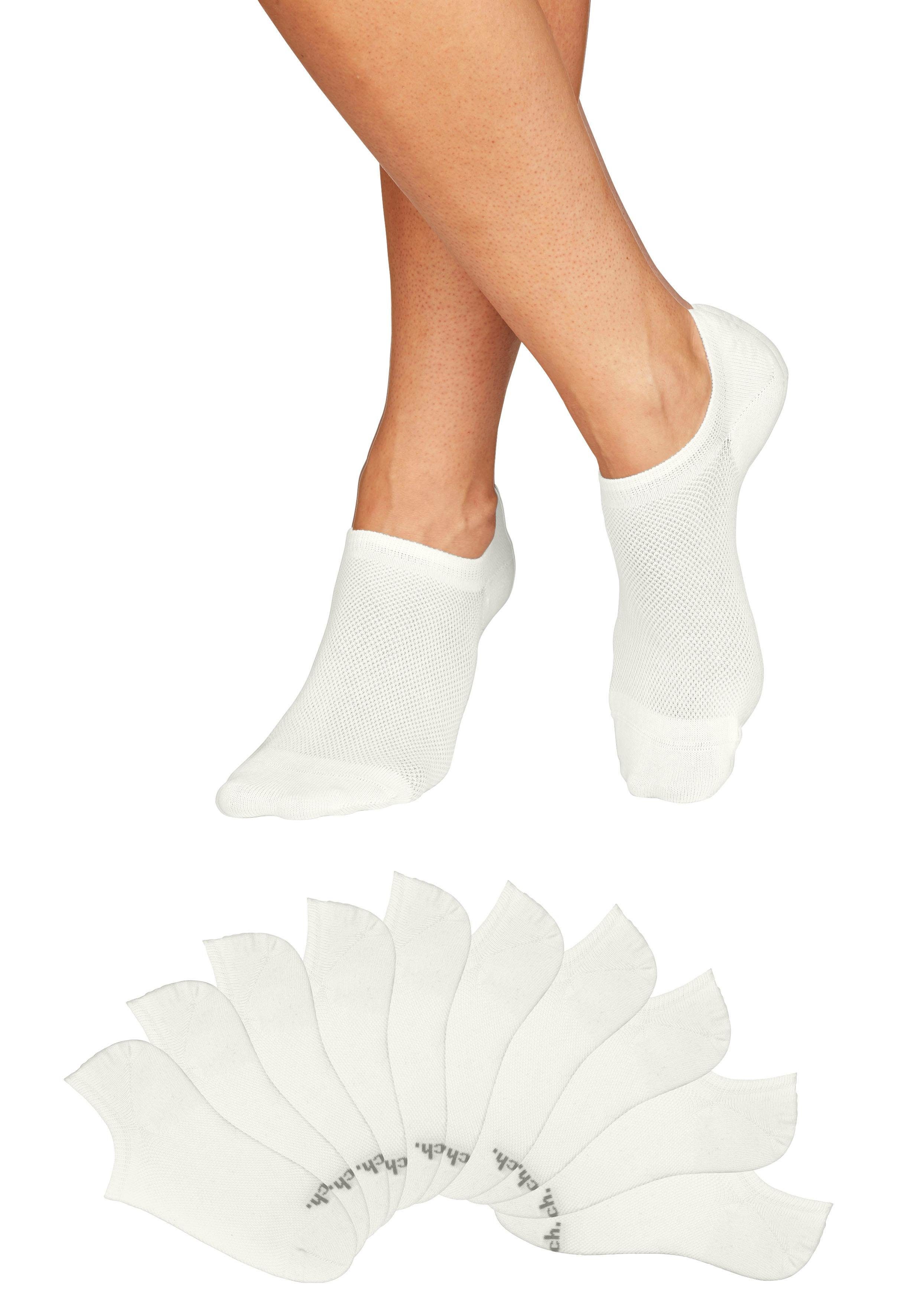 Bench. Sneakersokken met piquéstructuur (set, 10 paar)