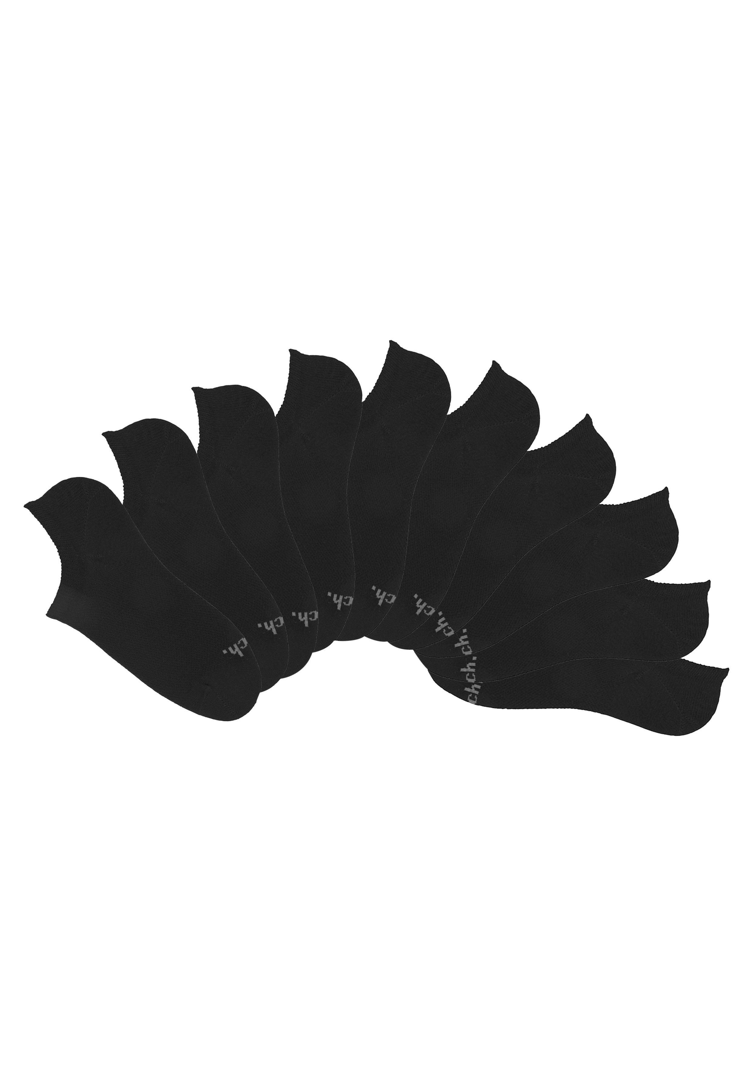 Bench. Sneakersokken met piquéstructuur (set, 10 paar)