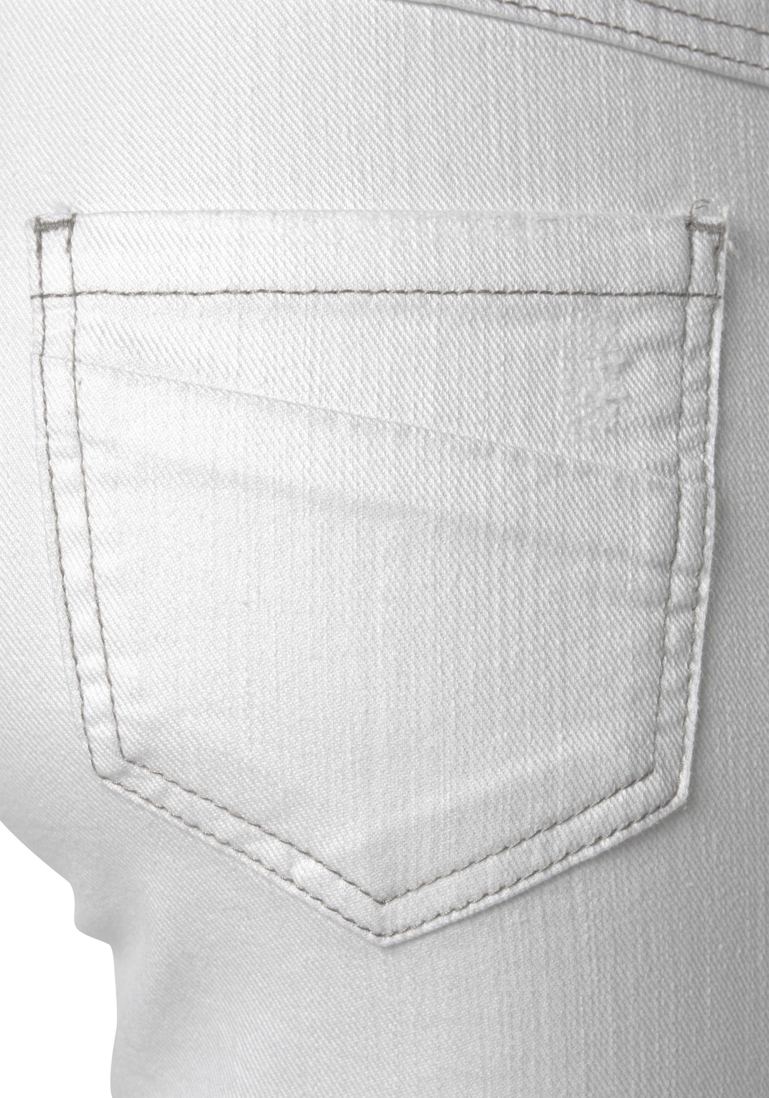 s.Oliver RED LABEL Beachwear Short met stretchpercentage, bermuda's om op te rollen, korte broek