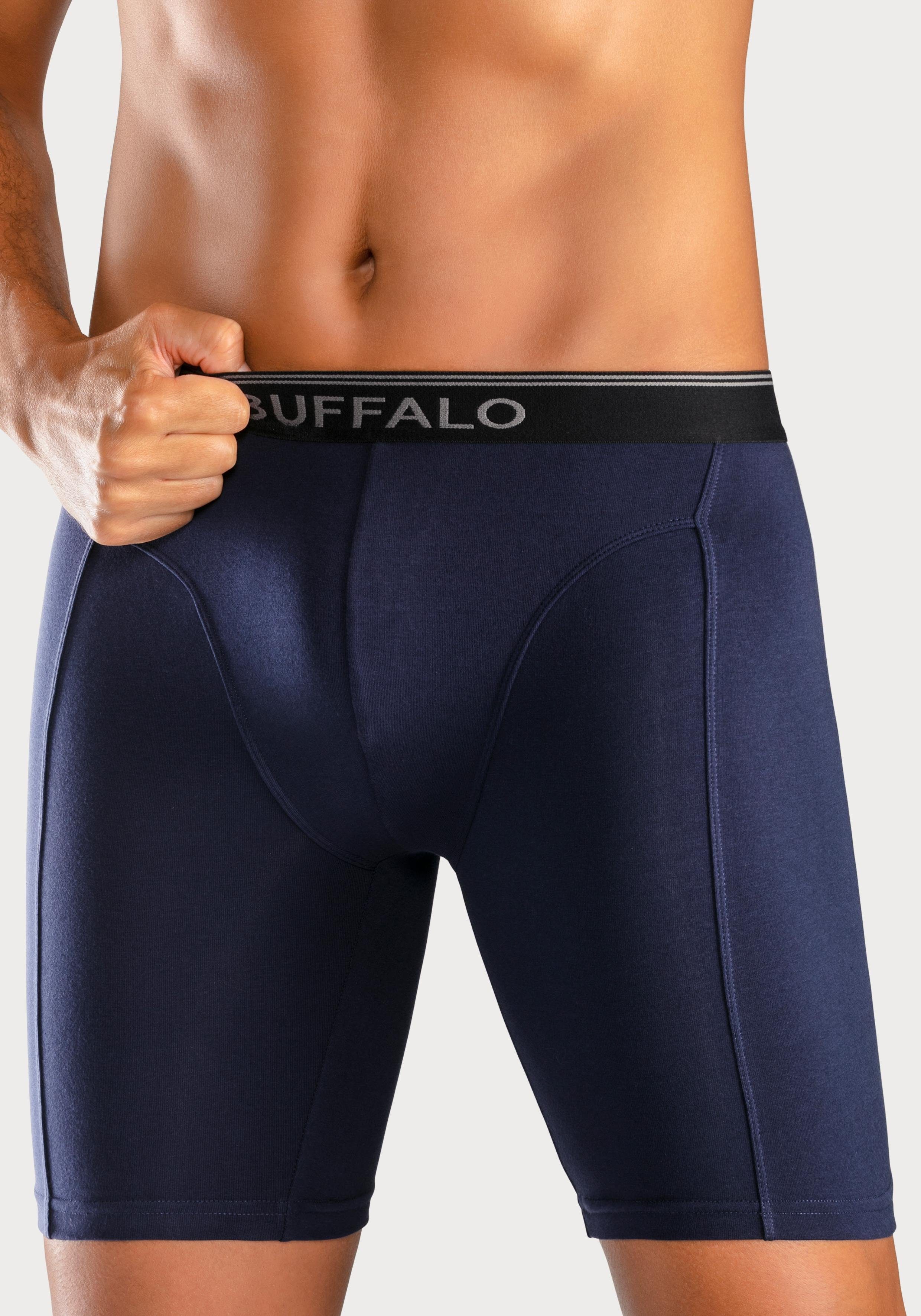 Buffalo Boxershort voor heren in een lang model ook ideaal voor sport en trekking (set, 3 stuks) heren maat L multicolor