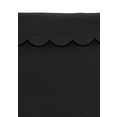 lascana bikinibroekje scallop met omslagband zwart