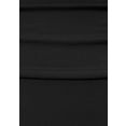 lascana badpak scallop met schulprandje en modellerend effect zwart