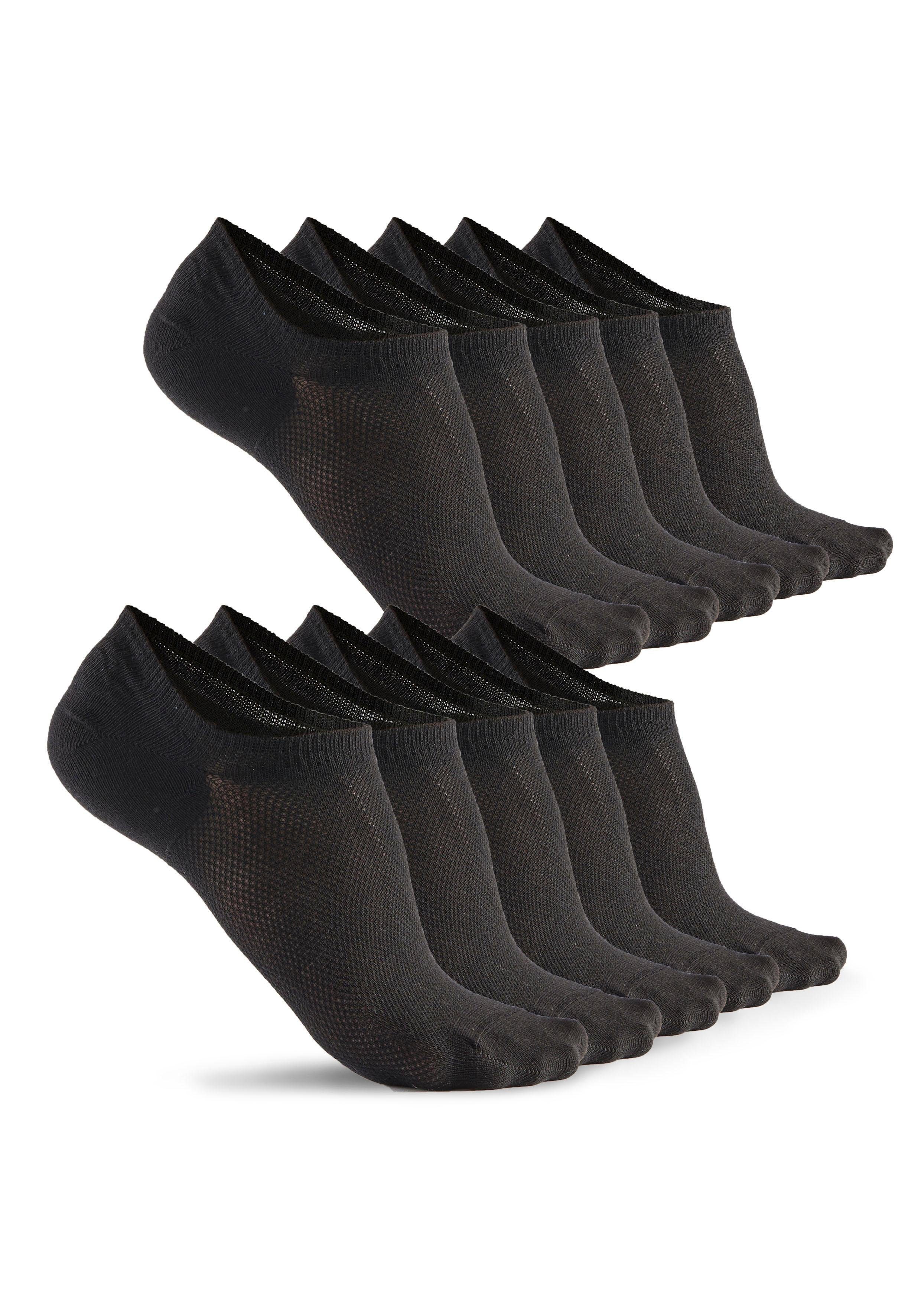 Bench. Sneakersokken met piquéstructuur (set, 10 paar)