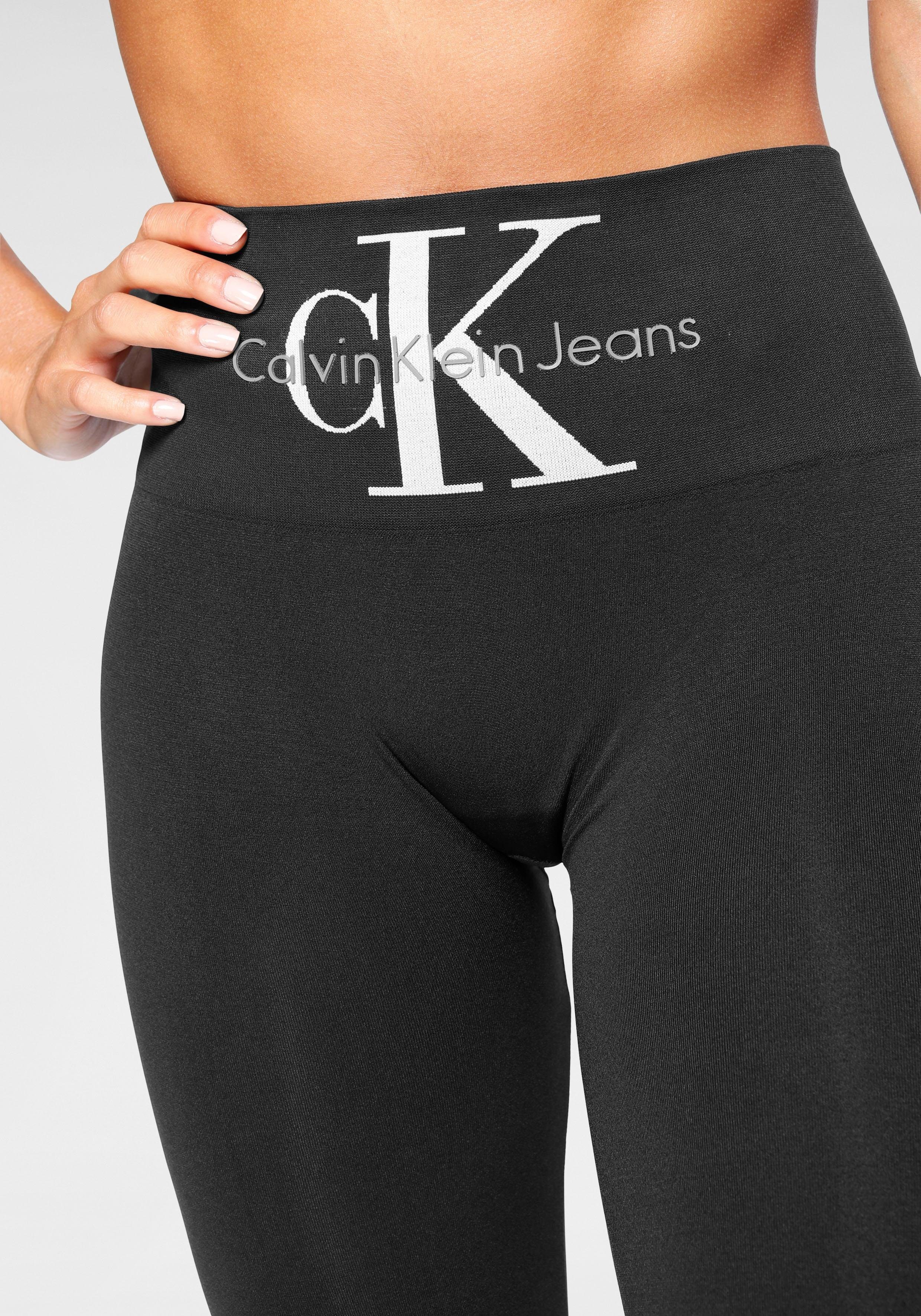 Calvin Klein Legging met brede modellerende band