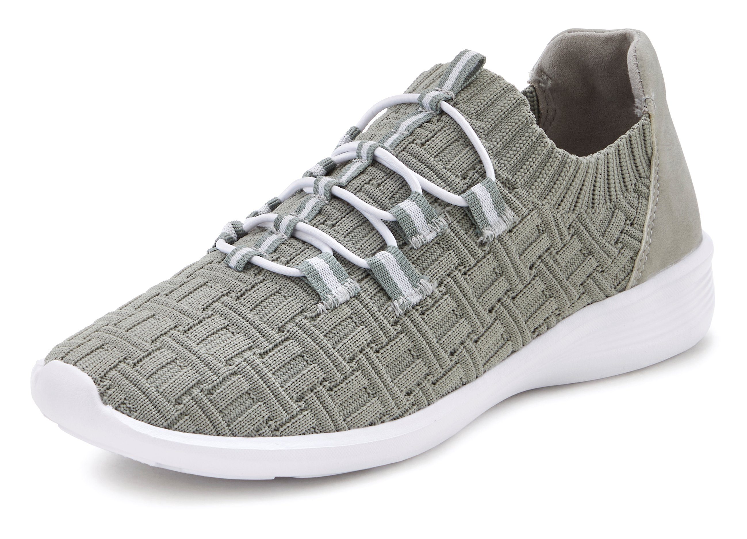 Vivance Sneakers Instappers Slipper, vrijetijdsschoen, lage schoen ultralicht om in te stappen VEGAN