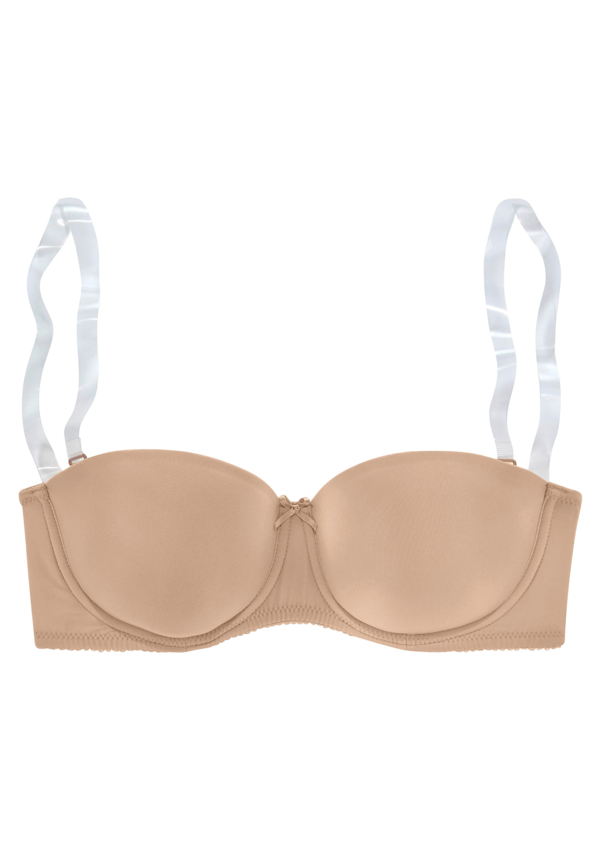 Nuance Bh met steuncups met afneembare en transparante schouderbandjes