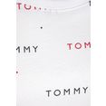 tommy hilfiger t-shirt met logoprint wit