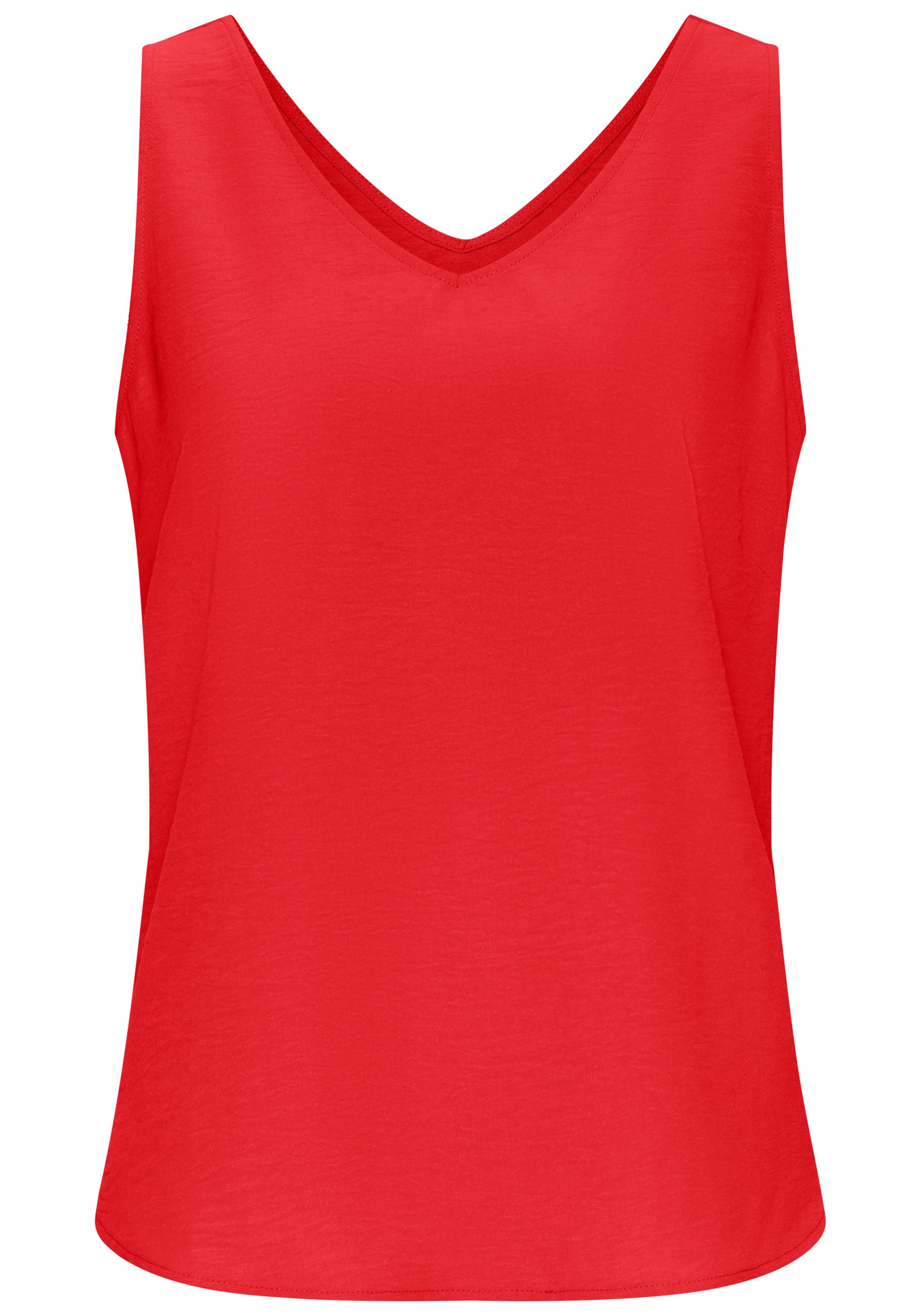 Vivance Top met v-halslijn, basic, damtop