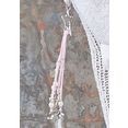 lascana ketting met hanger en stermotief roze