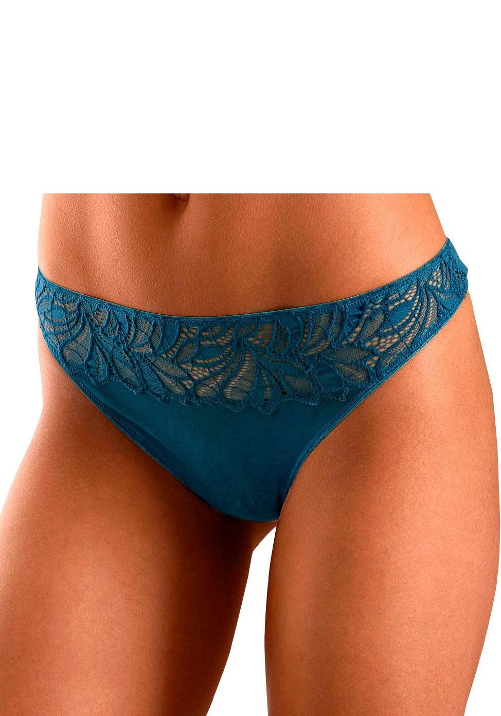 Vivance String elastische katoenkwaliteit (5 stuks, Set van 5) strings maat 32/34 multicolor