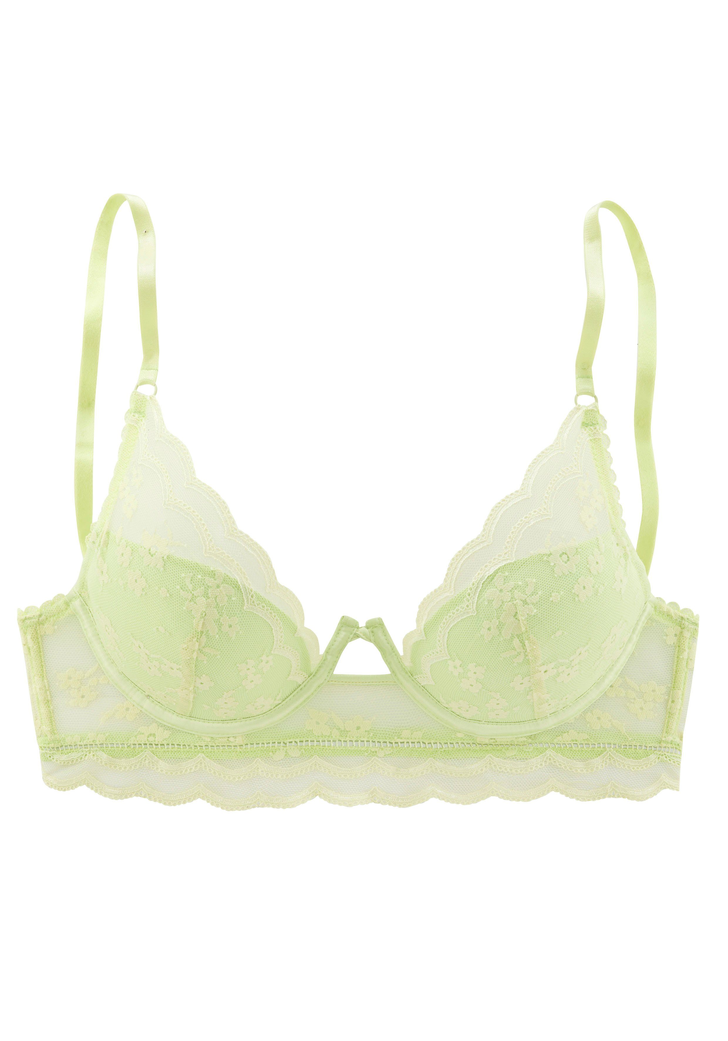 Lascana Push-up-bh FINA in lichte lange vorm. met extravagante beugel, sexy lingerie
