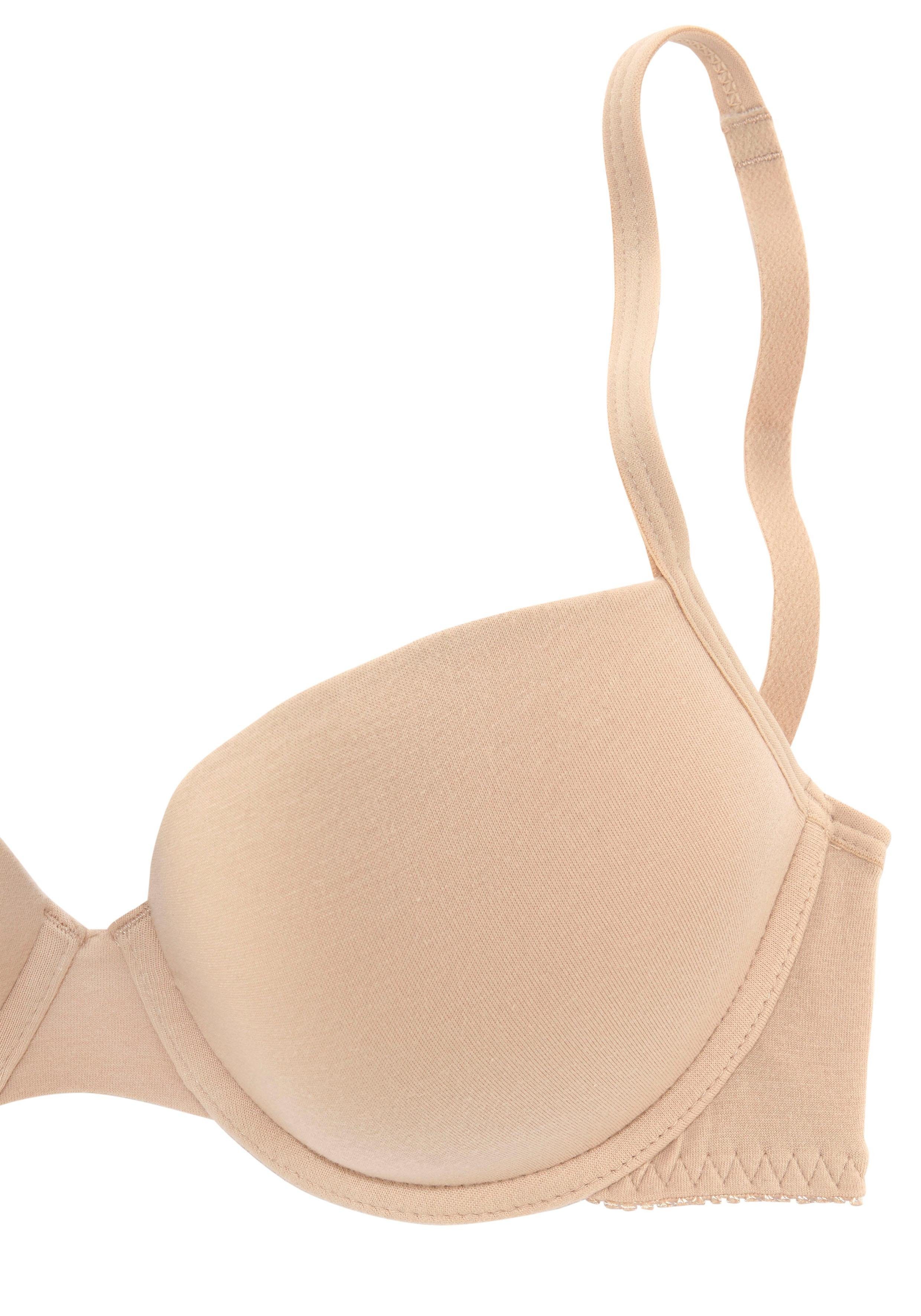 Petite fleur Push-up-bh met beugel, met uitneembare vullingen (Set van 2)