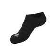 adidas performance functionele sokken no-show sokken, 3 paar zwart