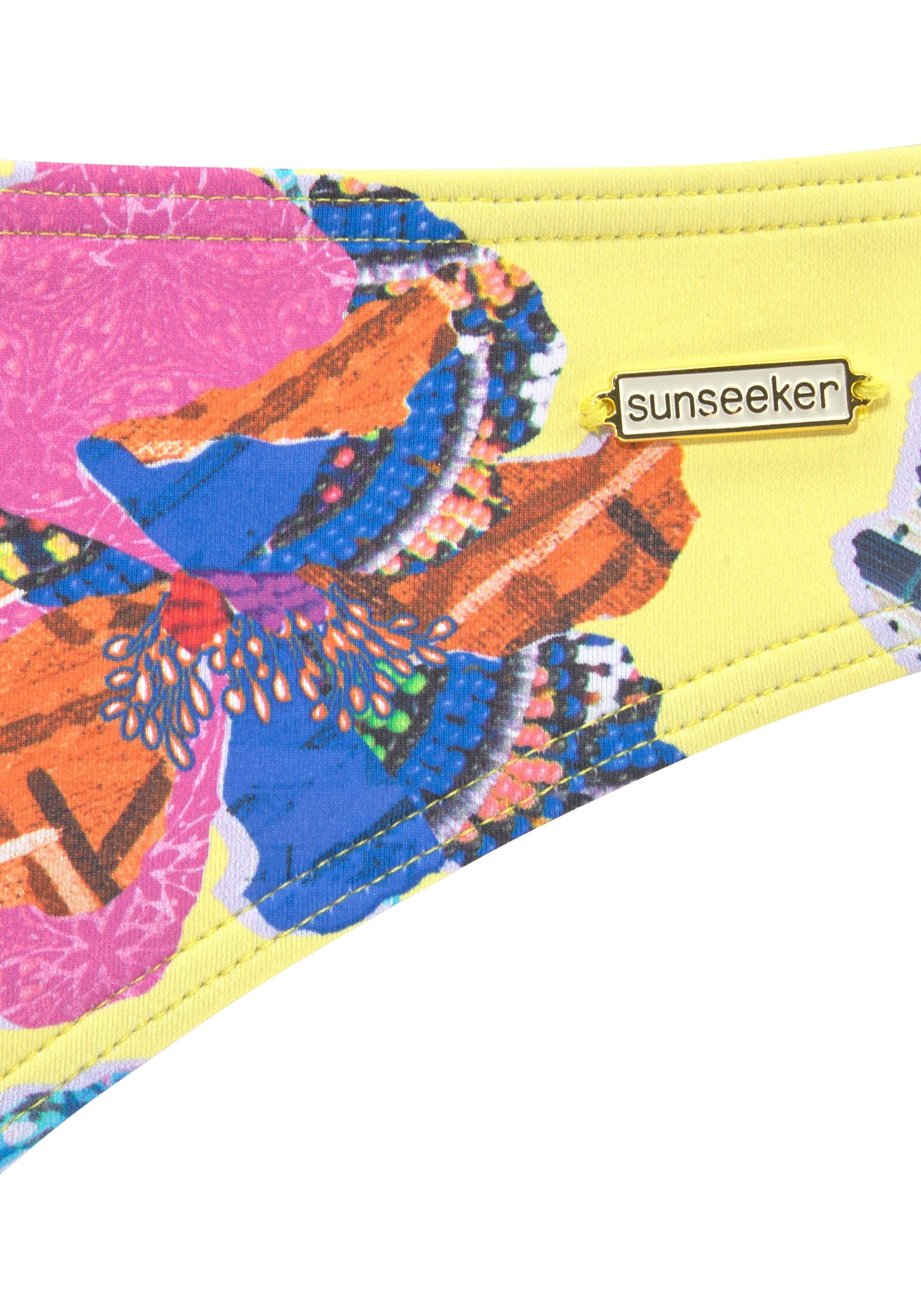 Sunseeker Bikinibroekje Jam met all-over print bikini broekjes maat 42 geel