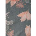 lascana 7-8 jeggings met bloemenprint zwart