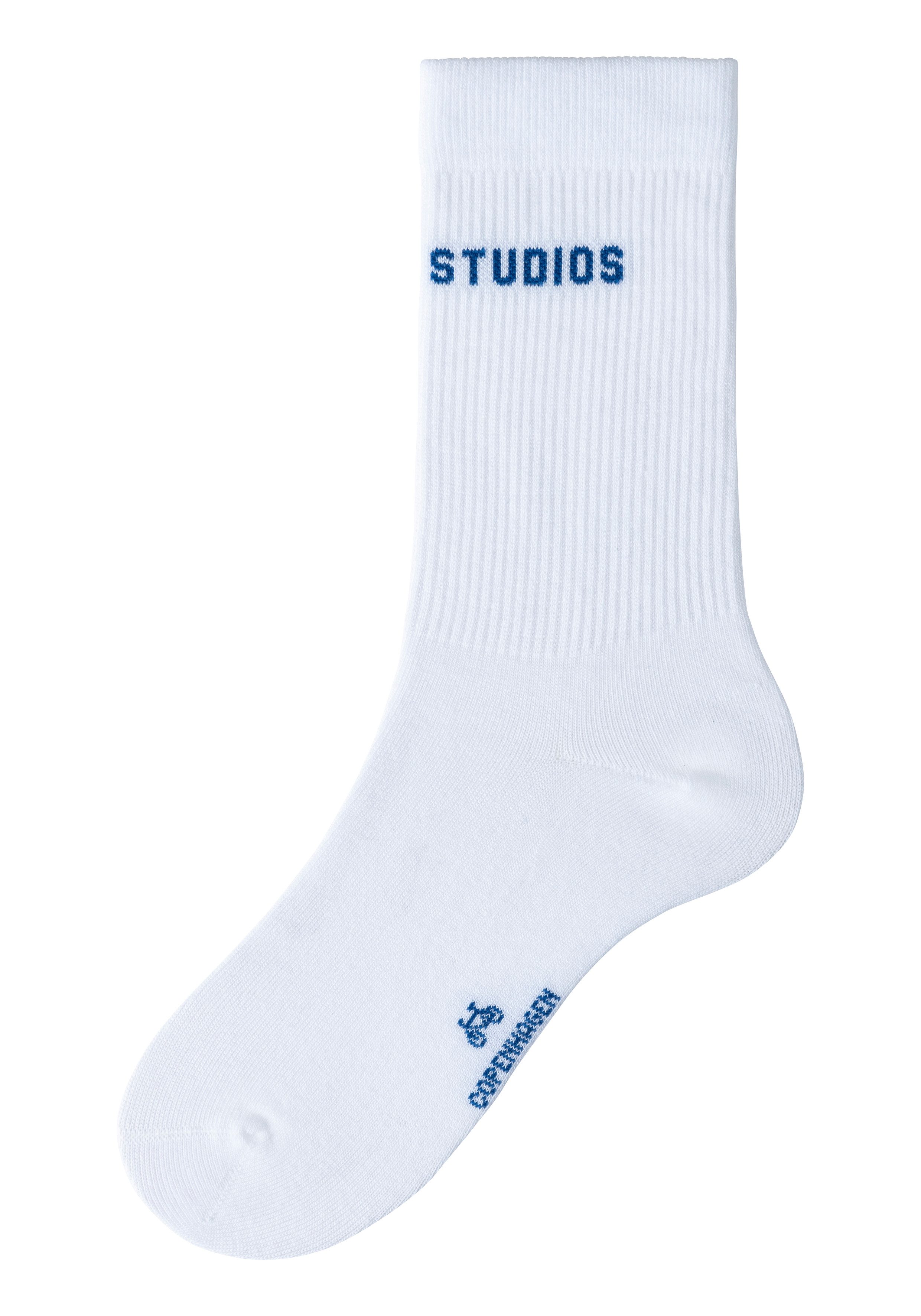Copenhagen Studios Tennissokken zonder frotté (set, 2 paar)