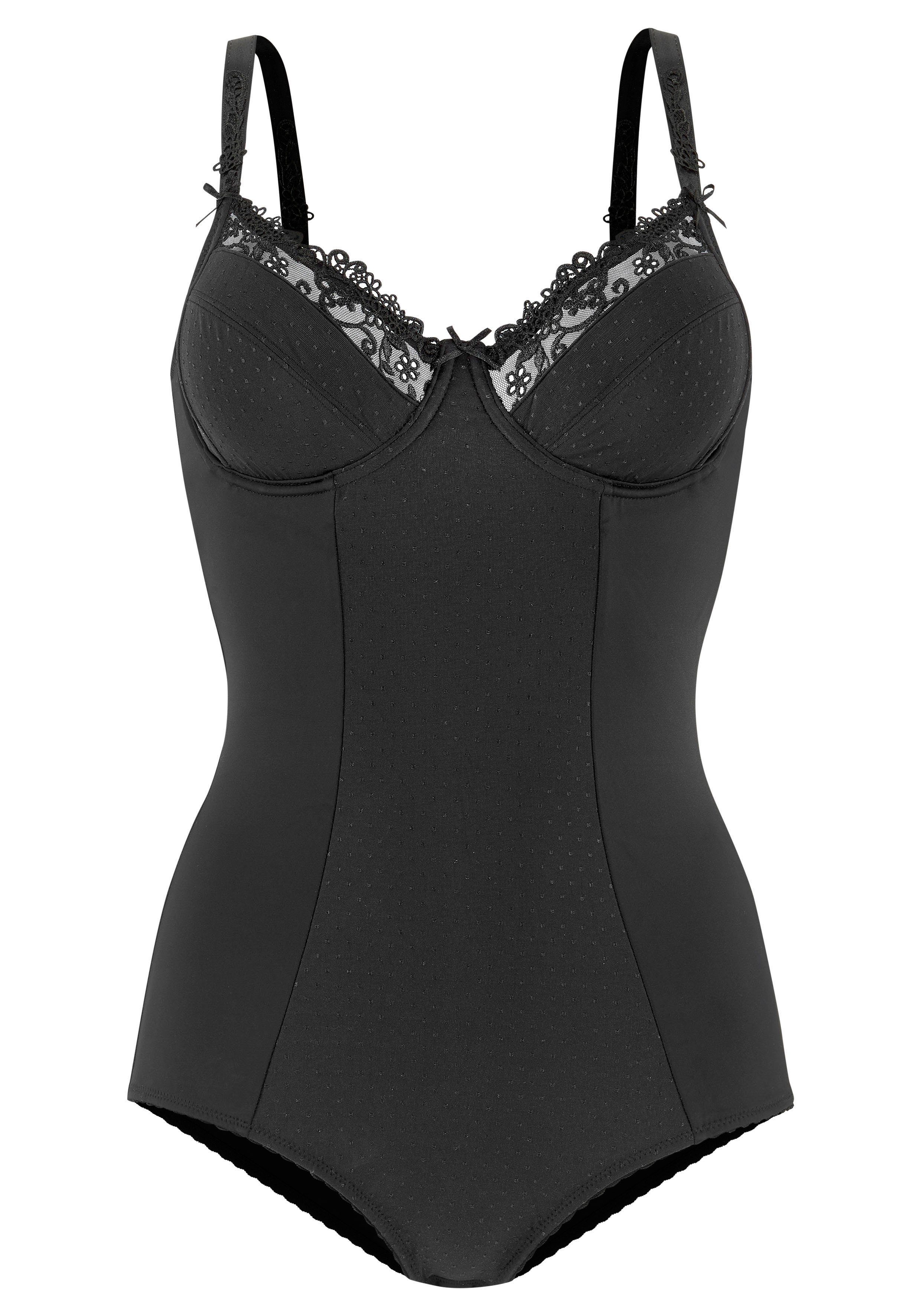 Nuance Body met beugel en borduurkant, dessous