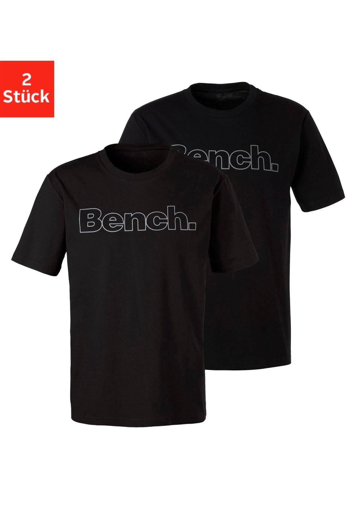 Bench. shirt met korte mouwen (set van 2)