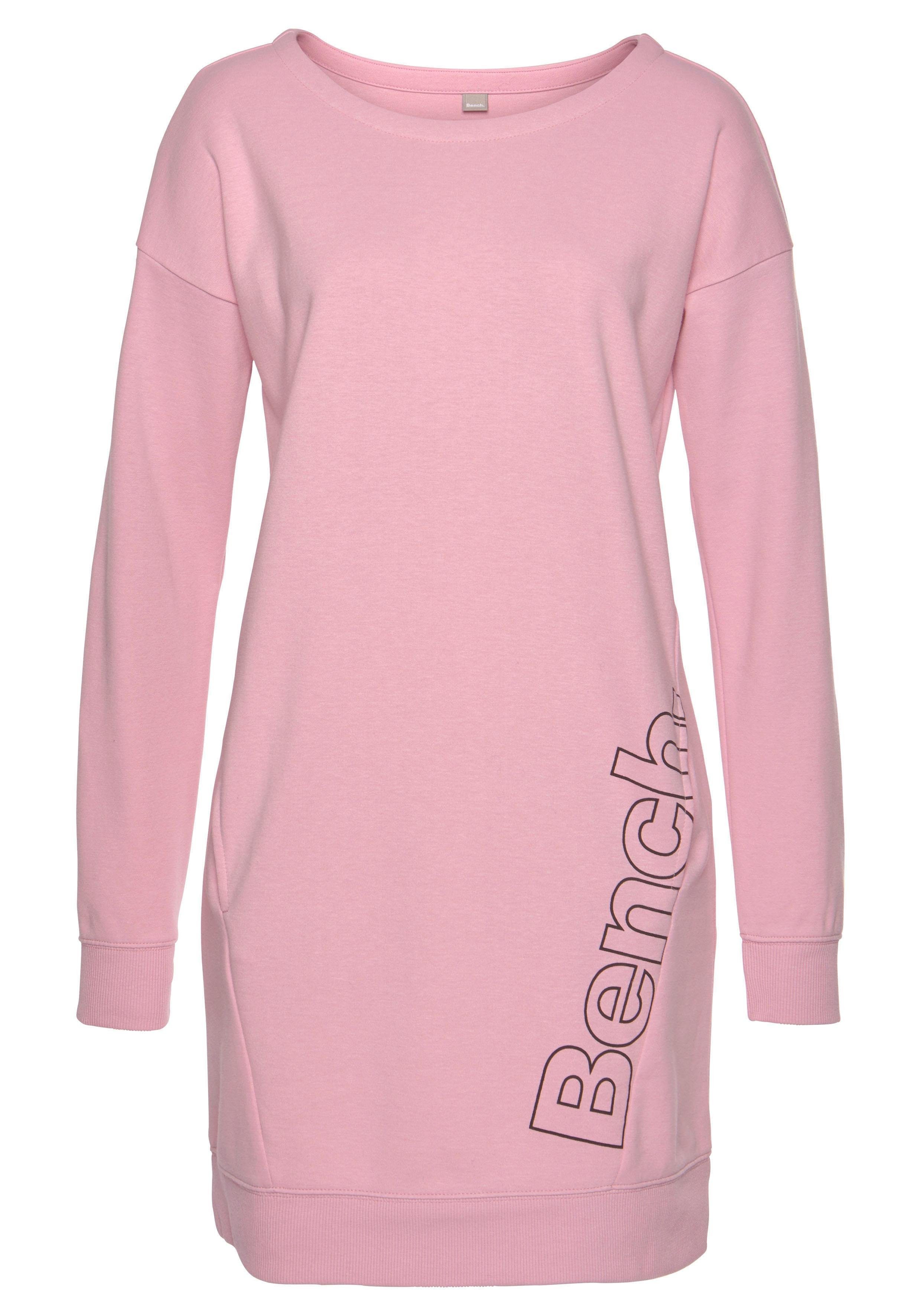 Bench. Loungewear Sweatjurk met logoprint opzij