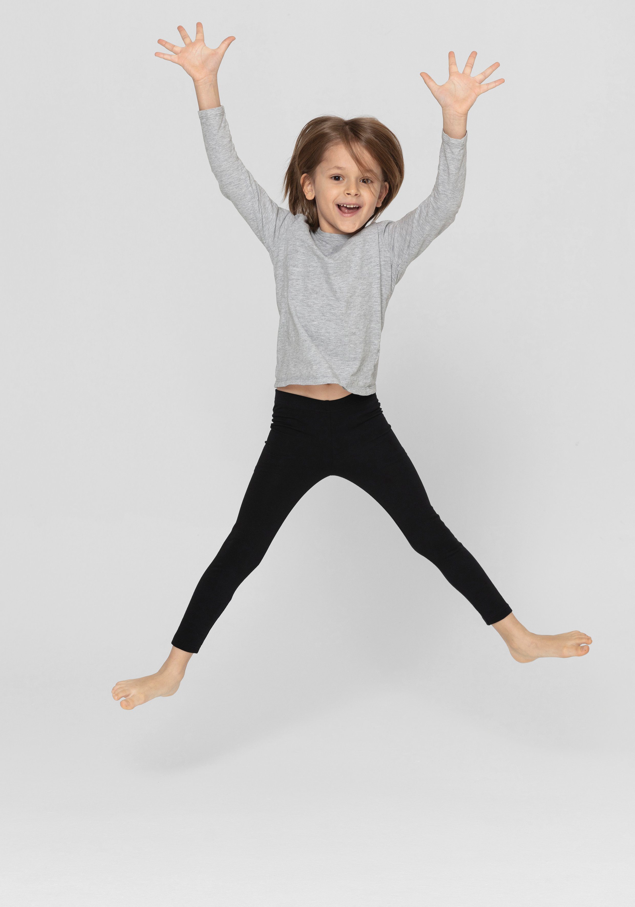 H.I.S Legging Basic in een set van 2 (set, 2-delig)