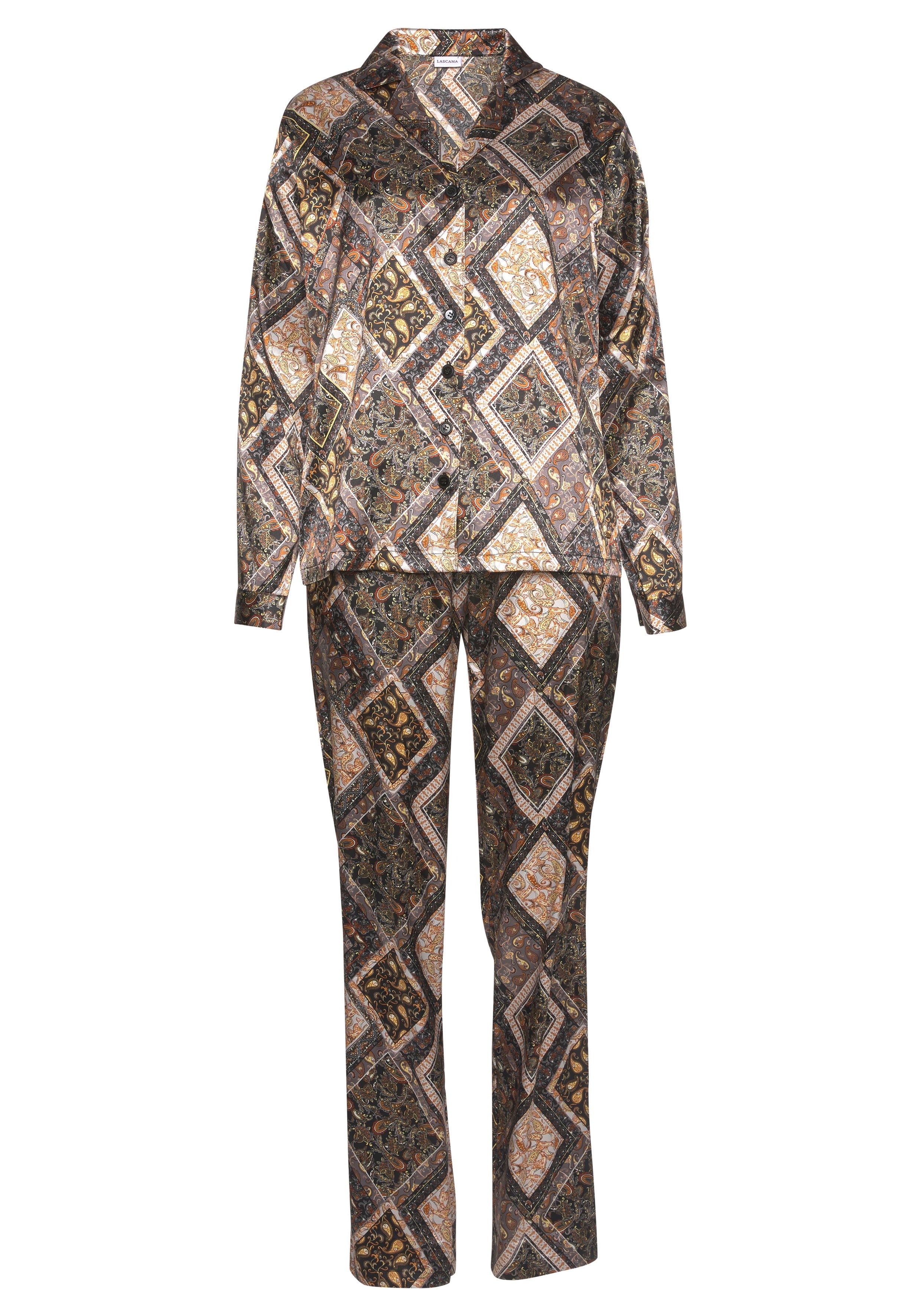 Inschrijven inval Sinis Lascana Pyjama (2-delig, 1 stuk) bestel je online | LASCANA