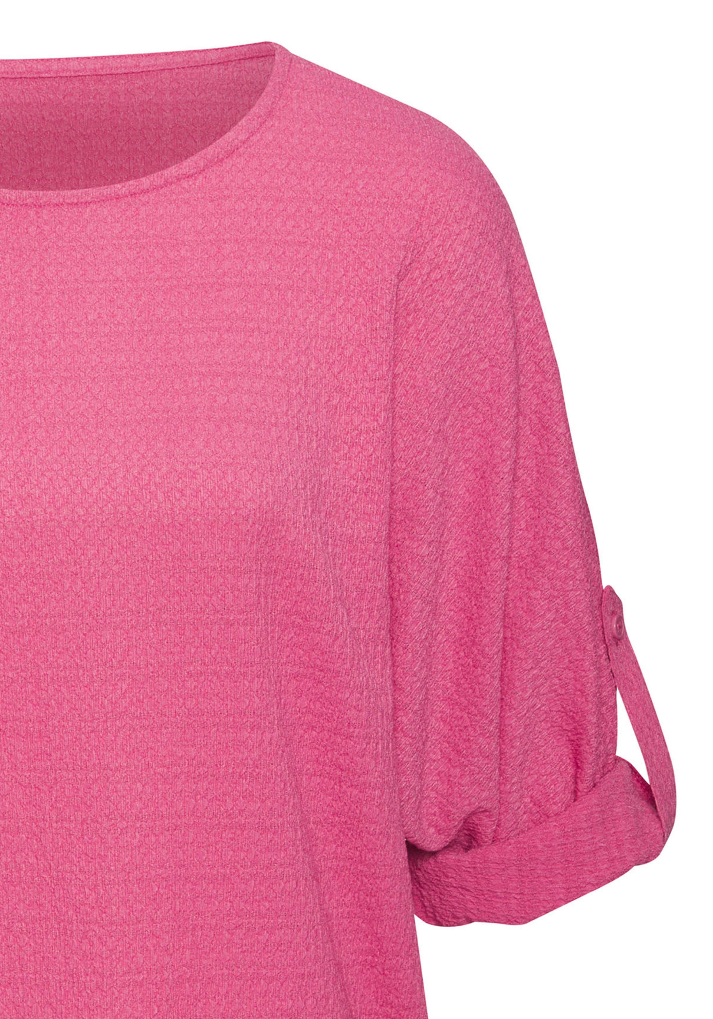 Vivance 2-in-1-shirt Om op te rollen van kreukvrije crêpe-kwaliteit