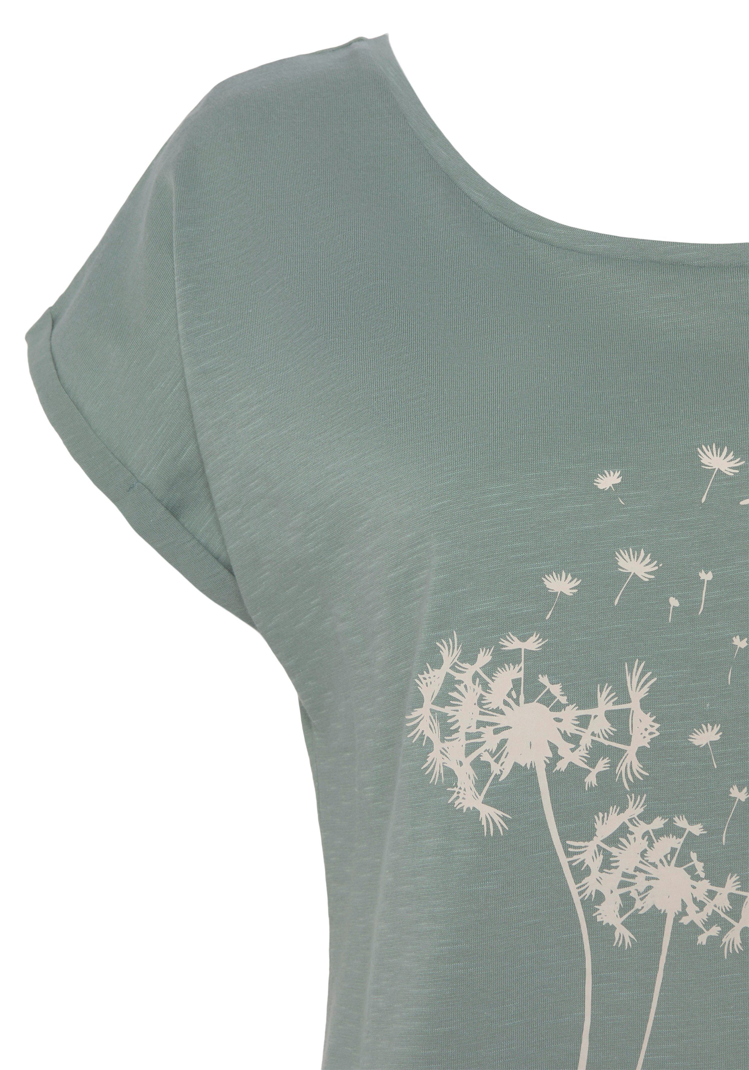 Vivance T-shirt Met print 'Pusteblume' aan de voorkant (1-delig)