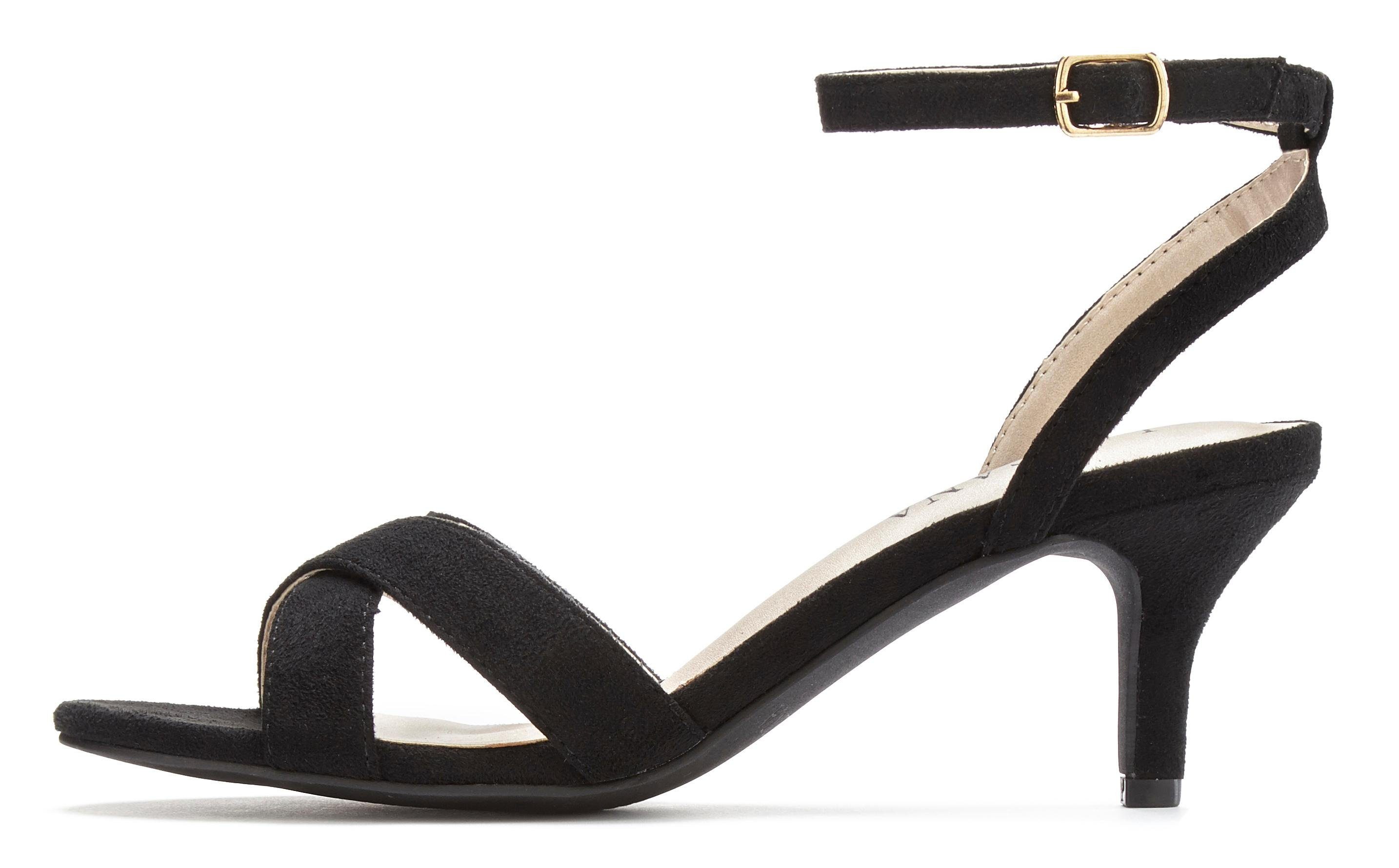Lascana Sandaaltjes Zomerschoen High heel sandaal, bandjessandaal, zomerschoen VEGAN