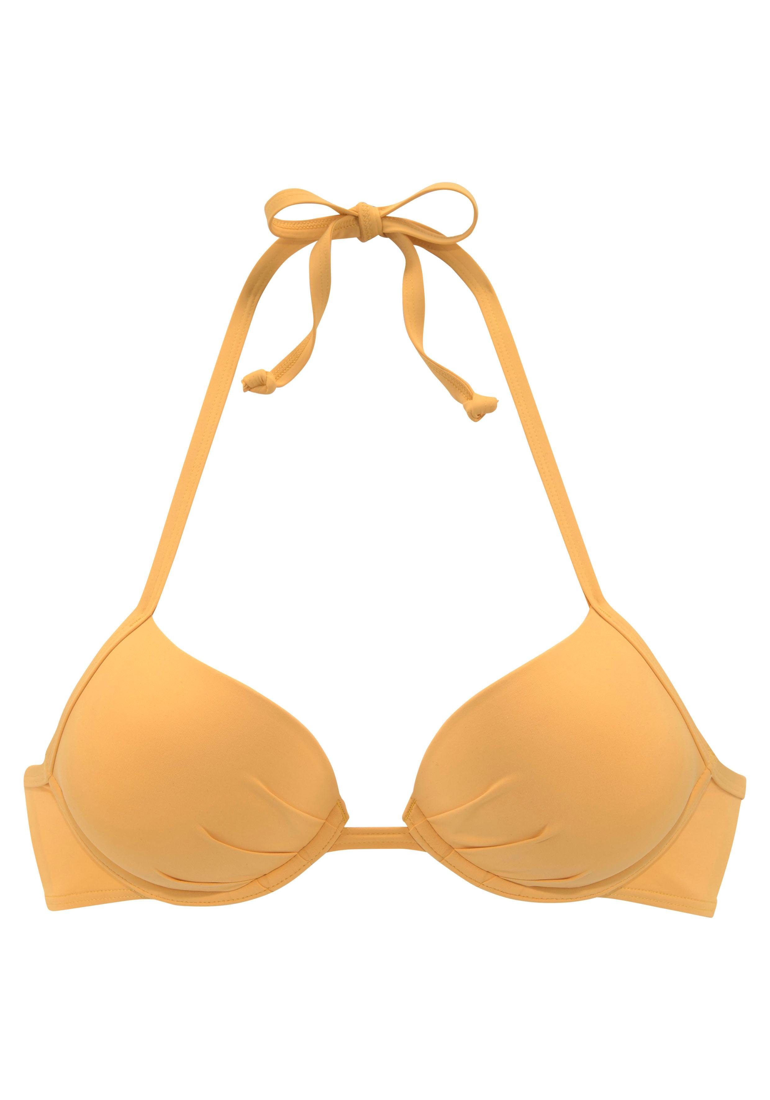 s.Oliver RED LABEL Beachwear Push-upbikinitop Rome in verschillende unikleuren
