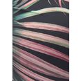 lascana push-upbikinitop reese met palm print multicolor