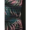 lascana badpak reese met palmboomprint en modellerend effect multicolor