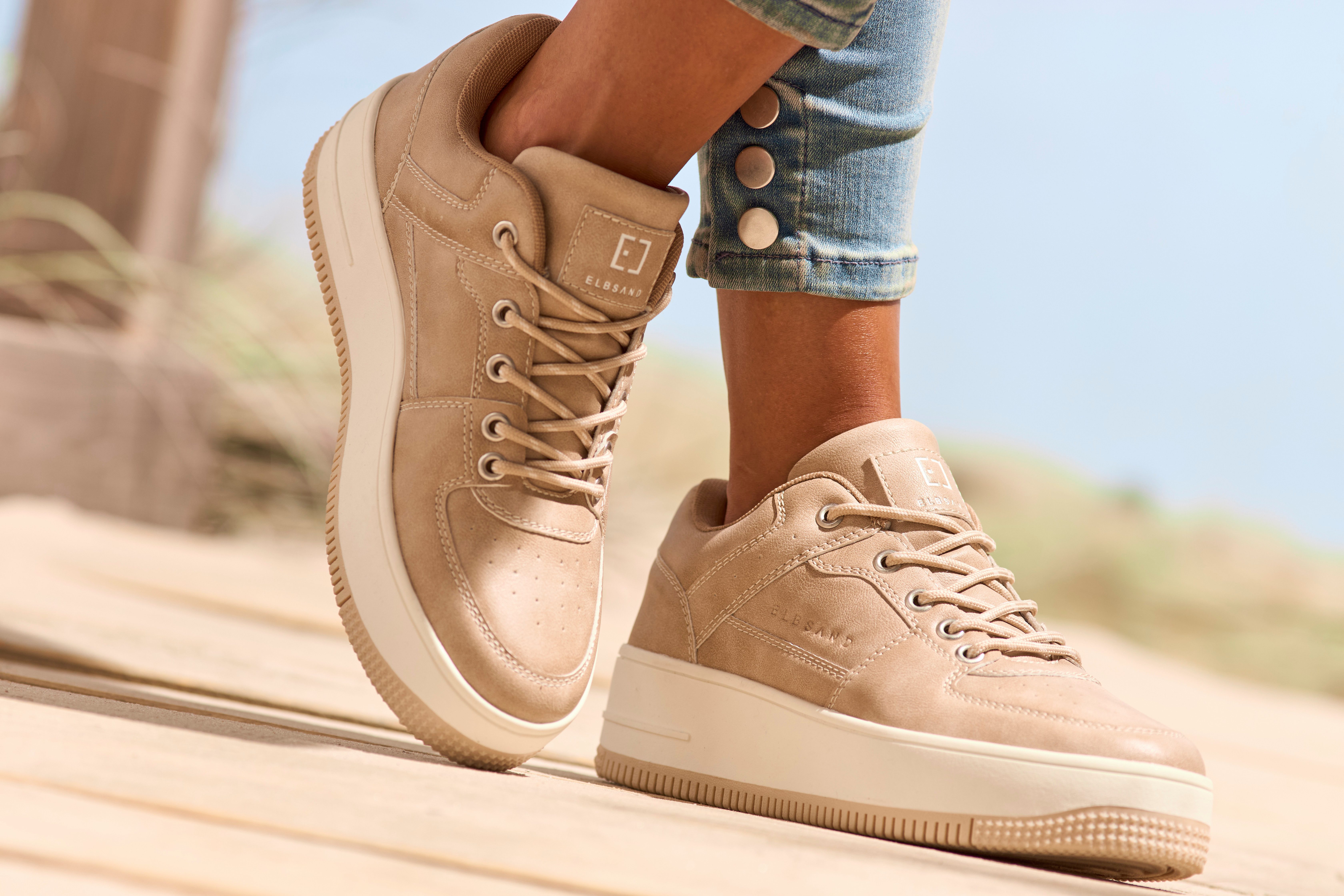 Elbsand Sneakers Veterschoen Vrijetijdsschoen, halfhoge schoen, veterschoen